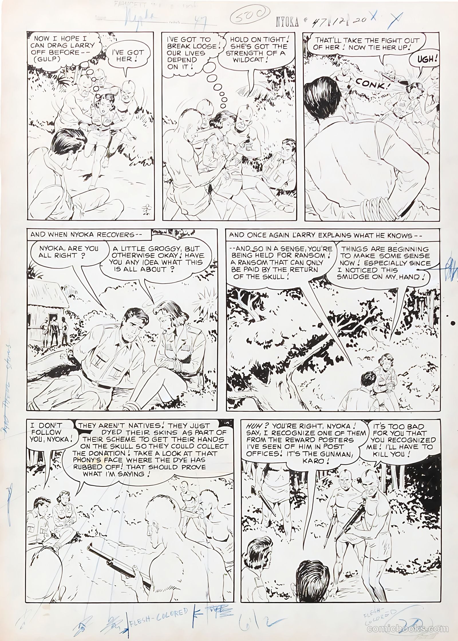Nyoka the Jungle Girl #47 (1950) — page 29 of 62