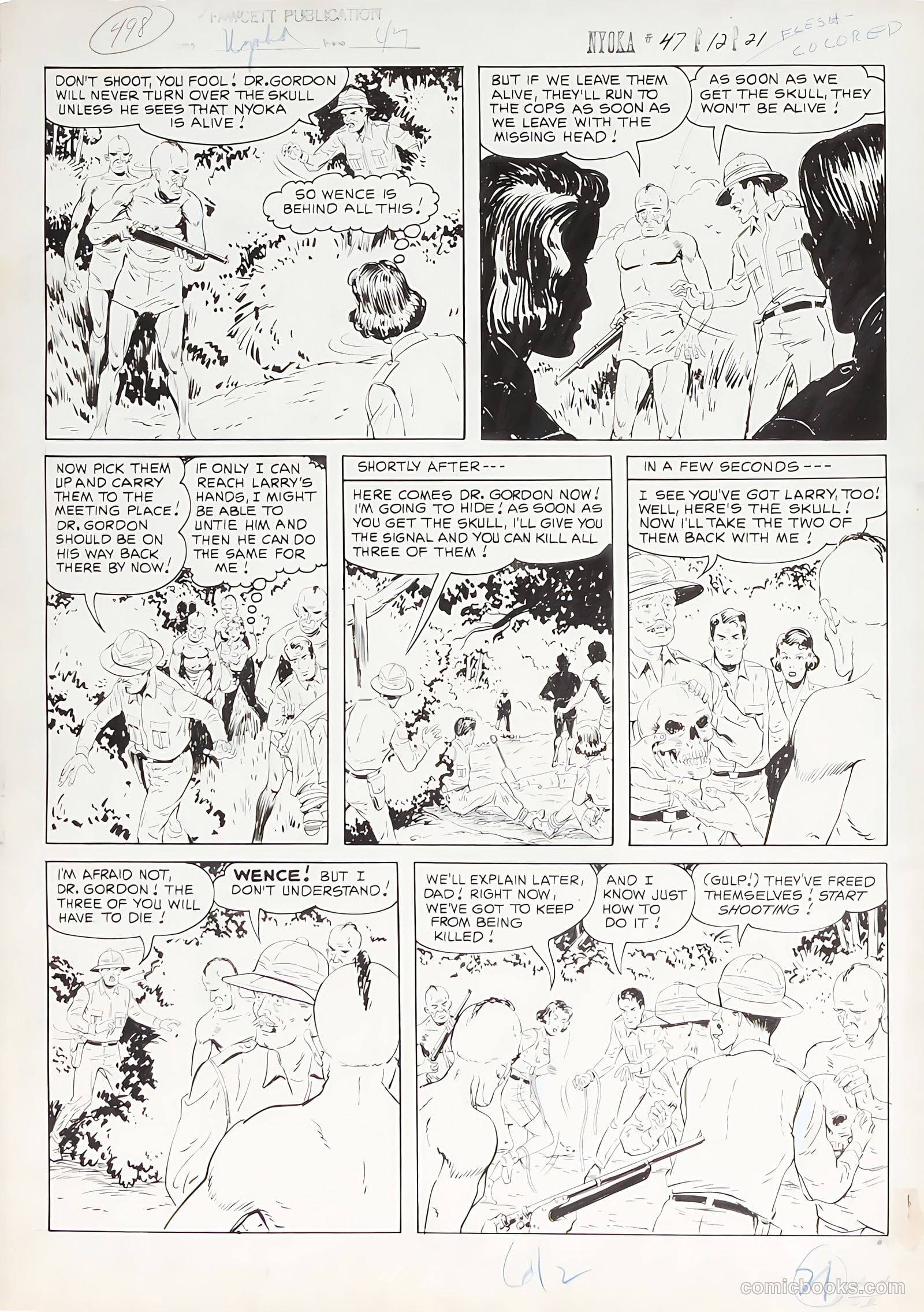 Nyoka the Jungle Girl #47 (1950) — page 31 of 62