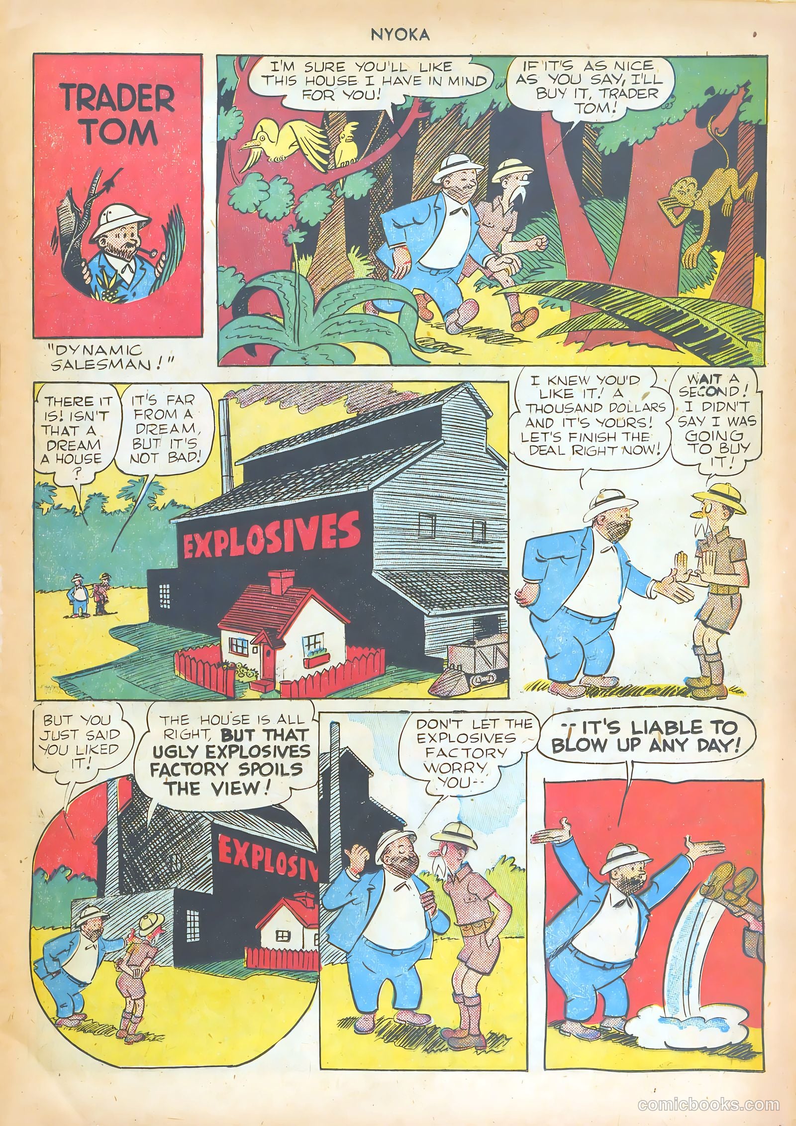 Nyoka the Jungle Girl #47 (1950) — page 34 of 62