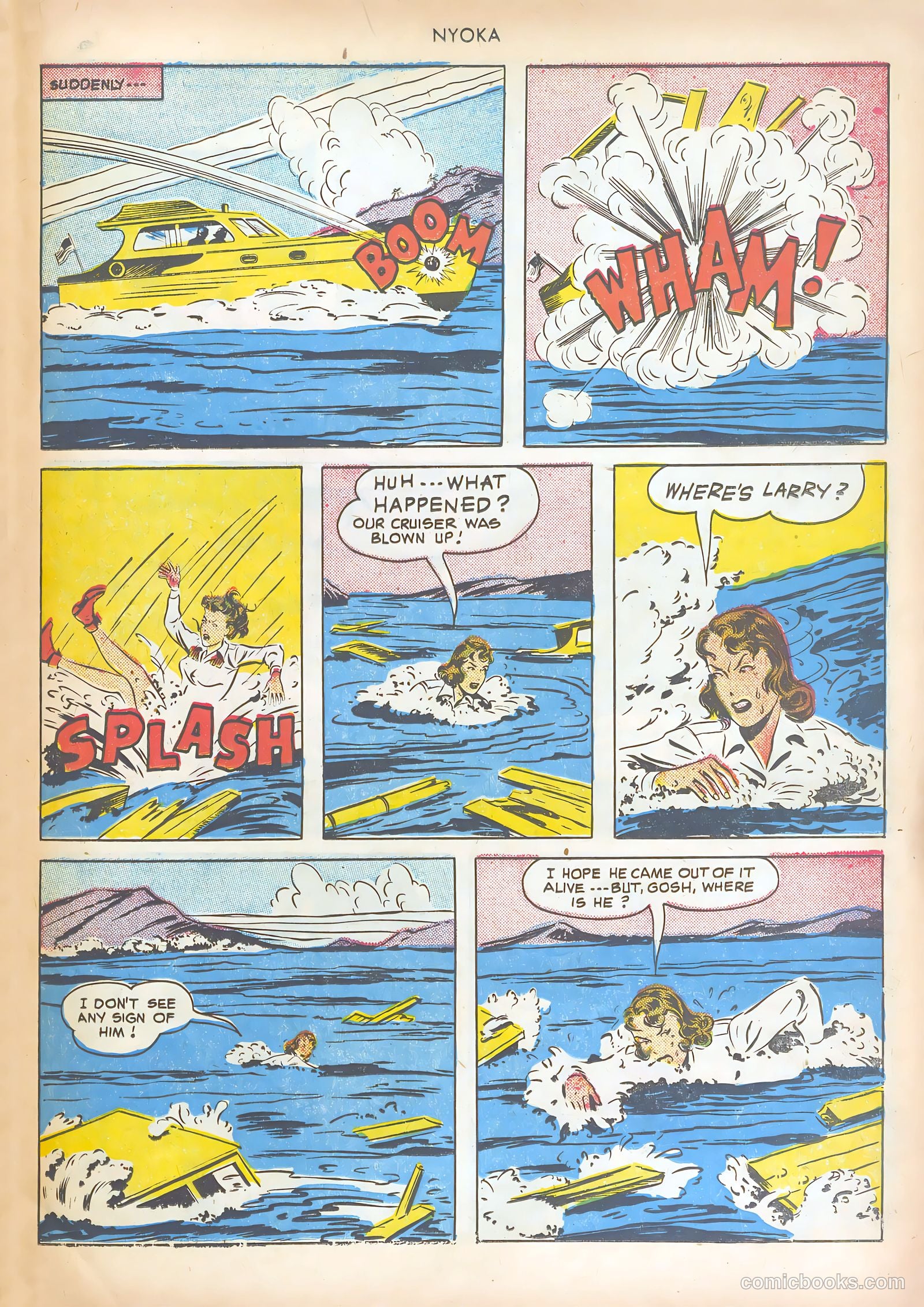 Nyoka the Jungle Girl #47 (1950) — page 36 of 62