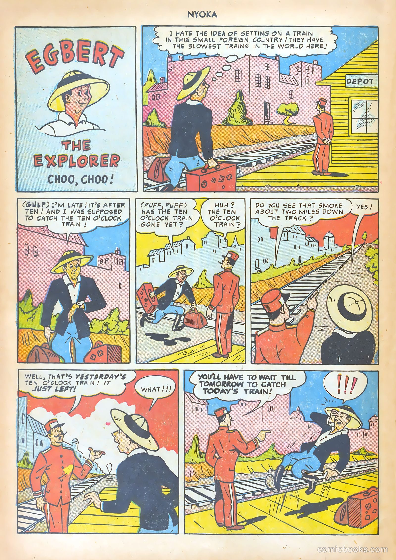 Nyoka the Jungle Girl #47 (1950) — page 41 of 62