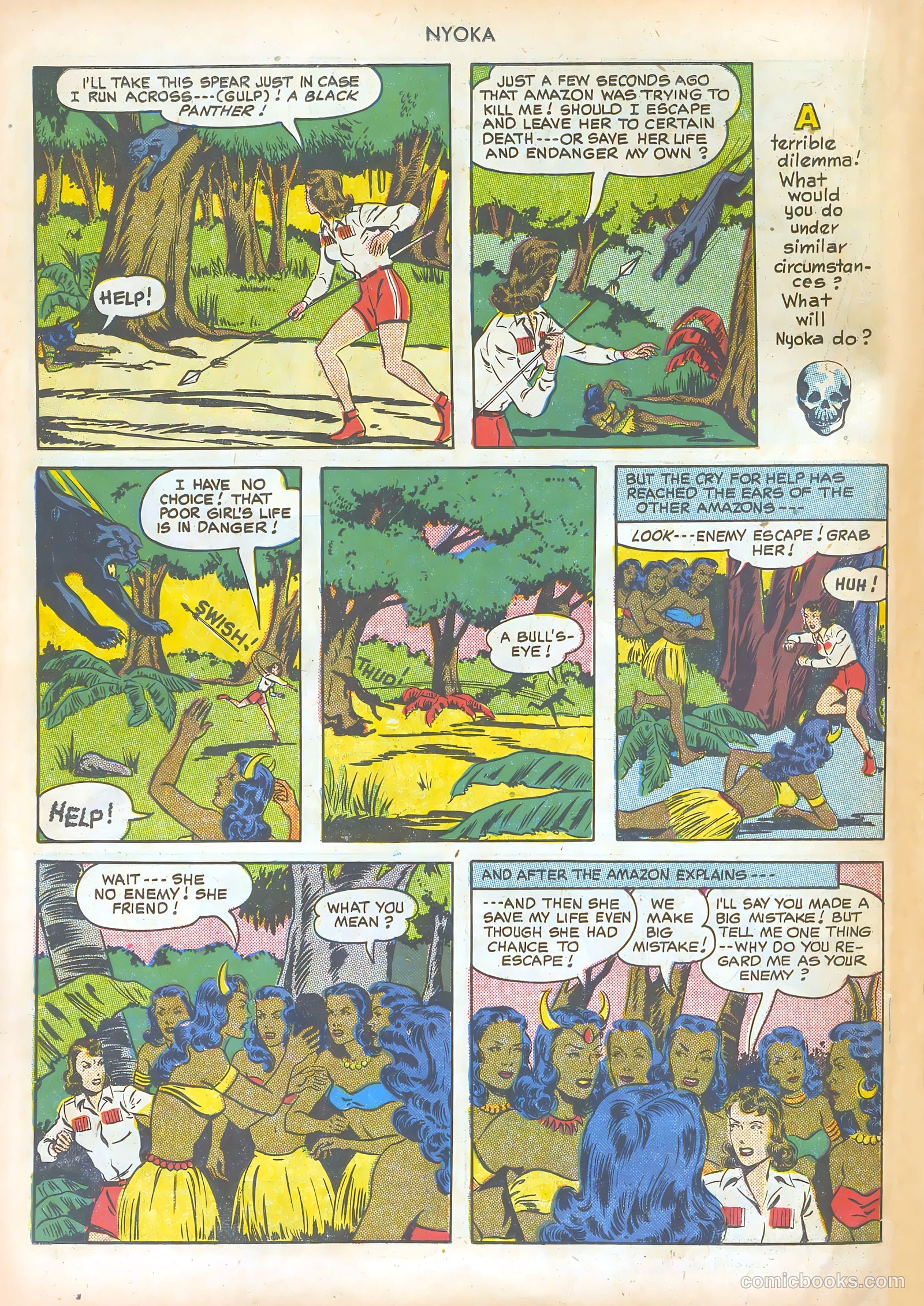 Nyoka the Jungle Girl #47 (1950) — page 48 of 62