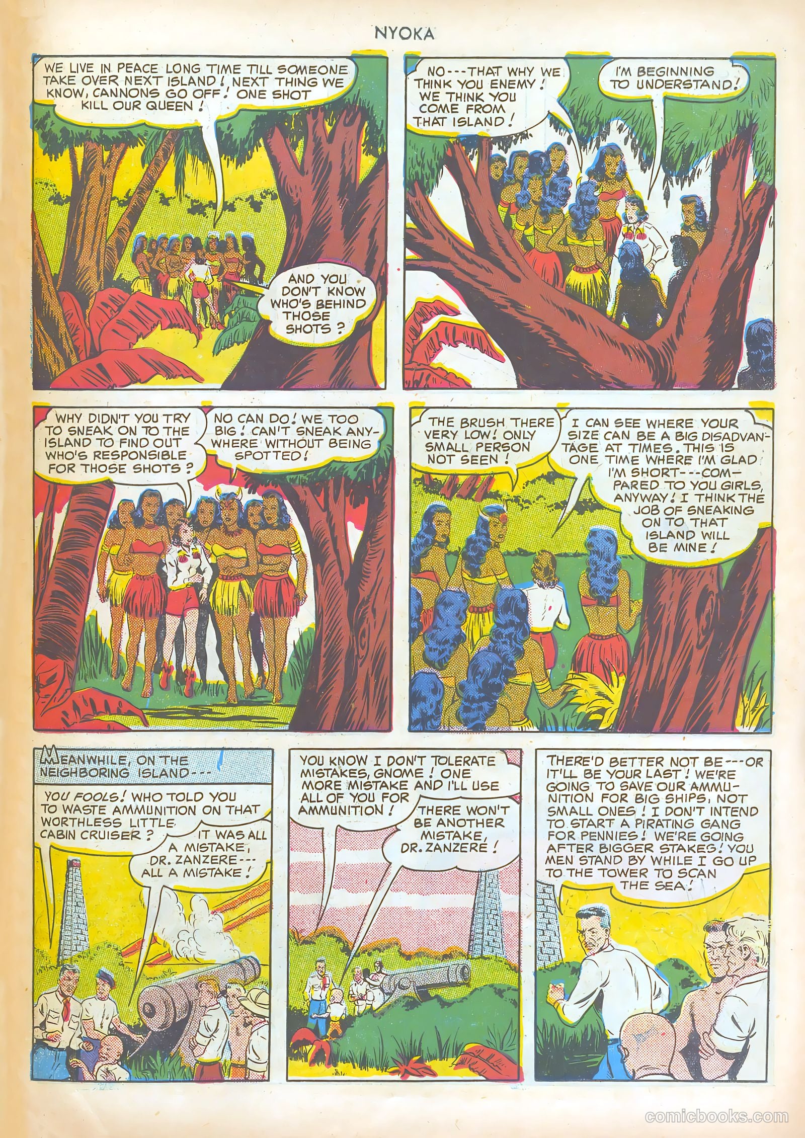 Nyoka the Jungle Girl #47 (1950) — page 49 of 62