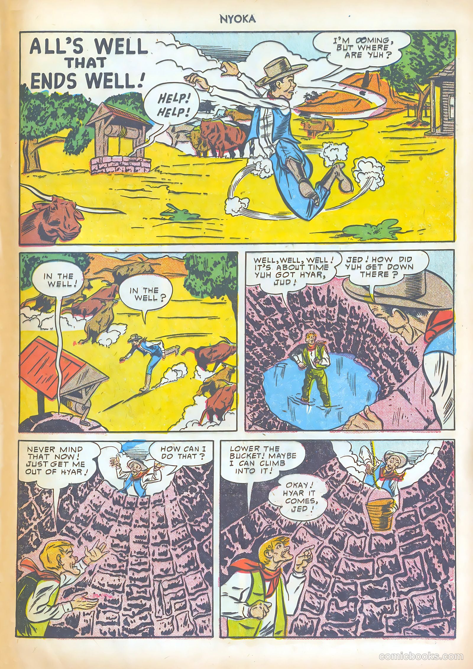 Nyoka the Jungle Girl #47 (1950) — page 51 of 62