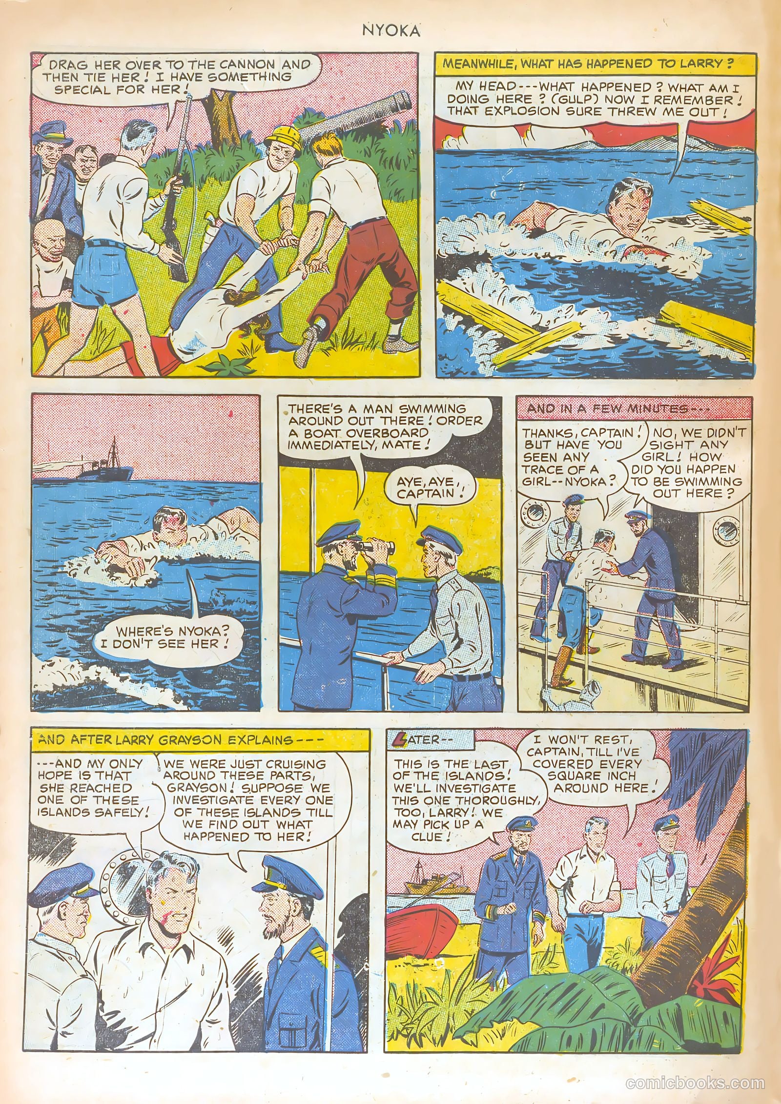 Nyoka the Jungle Girl #47 (1950) — page 56 of 62