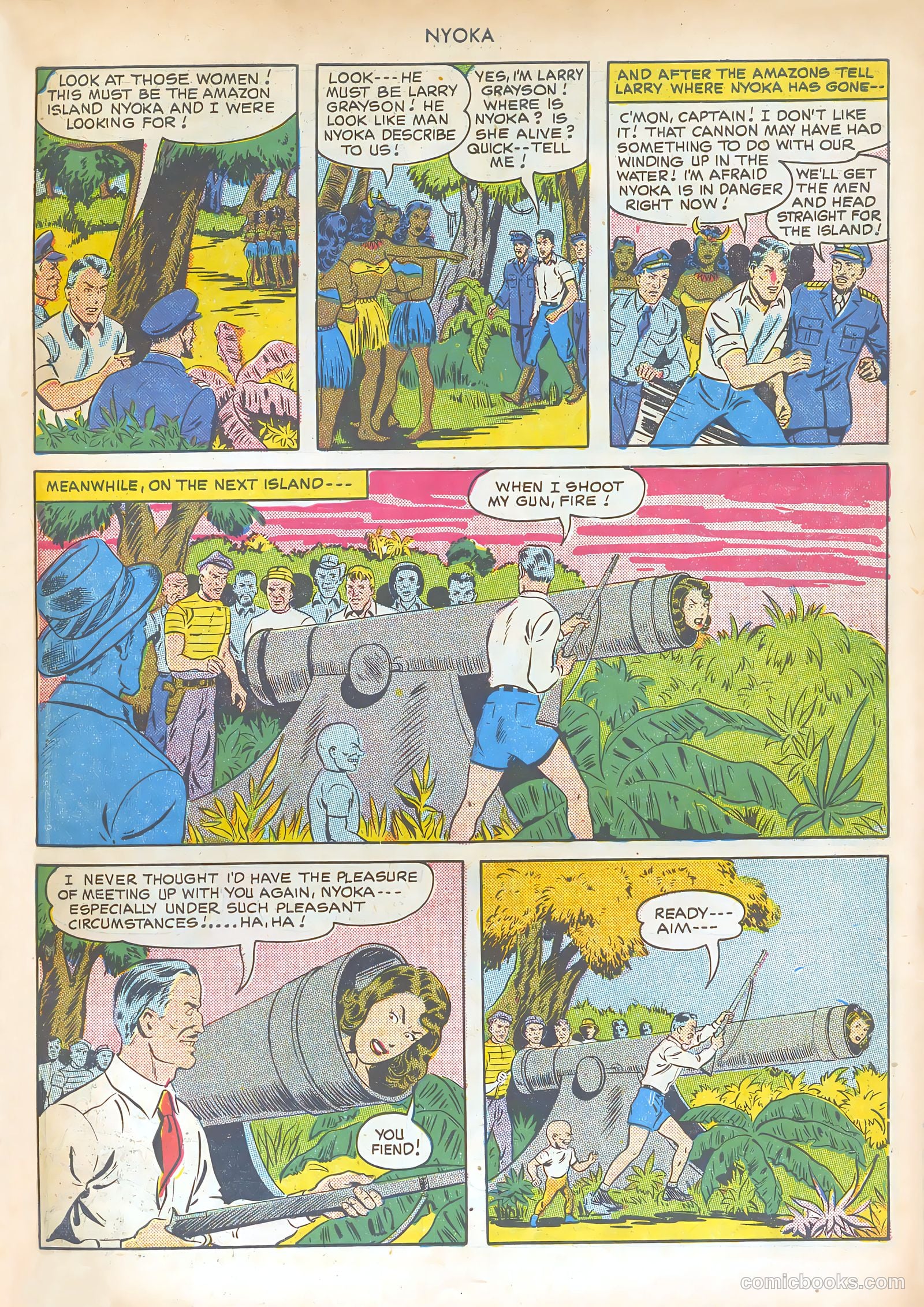 Nyoka the Jungle Girl #47 (1950) — page 57 of 62