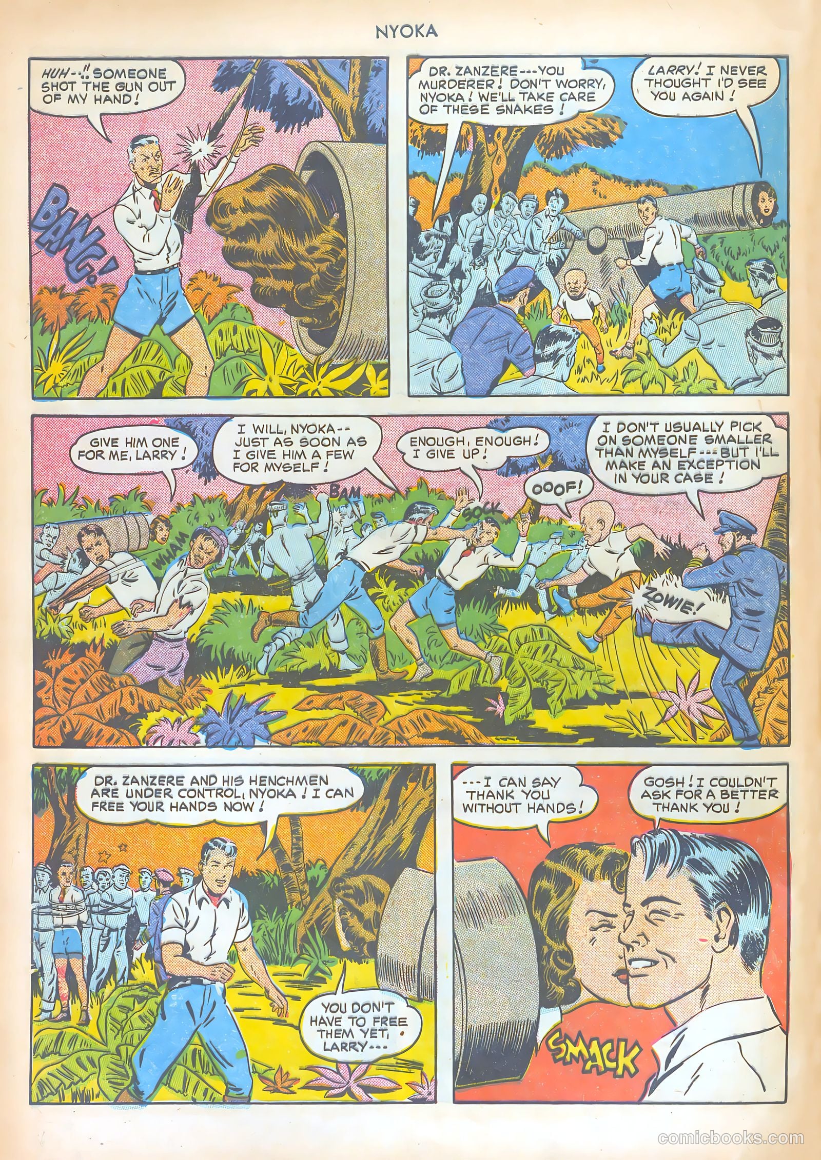 Nyoka the Jungle Girl #47 (1950) — page 58 of 62