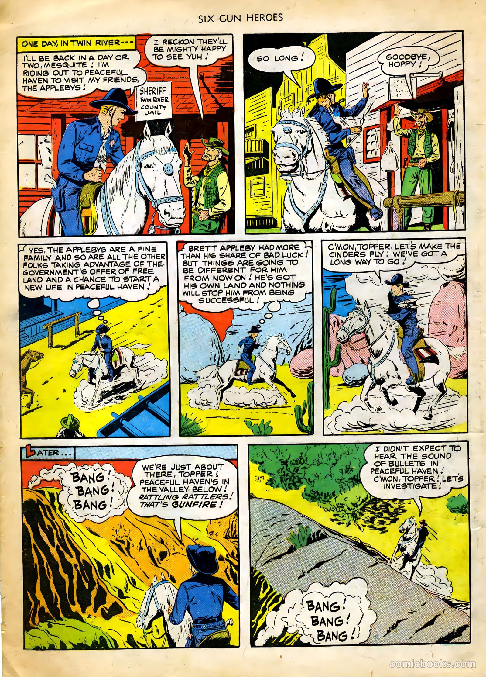 Six-Gun Heroes #3 (1950) — page 5 of 33