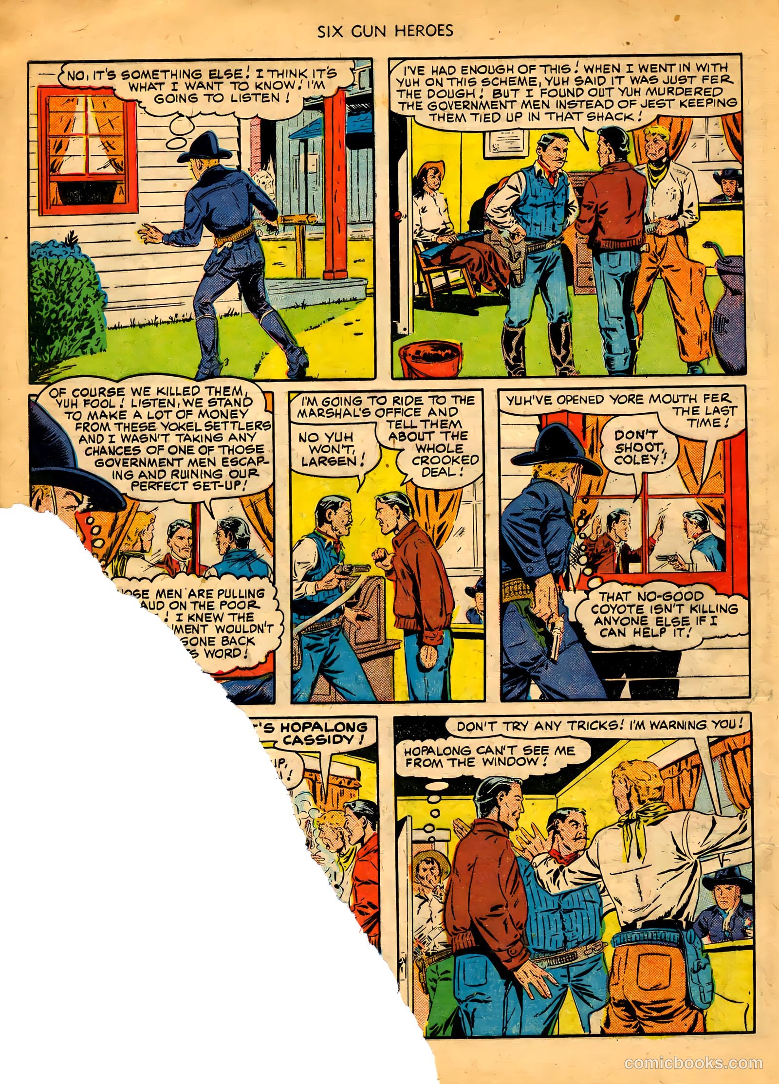 Six-Gun Heroes #3 (1950) — page 9 of 33