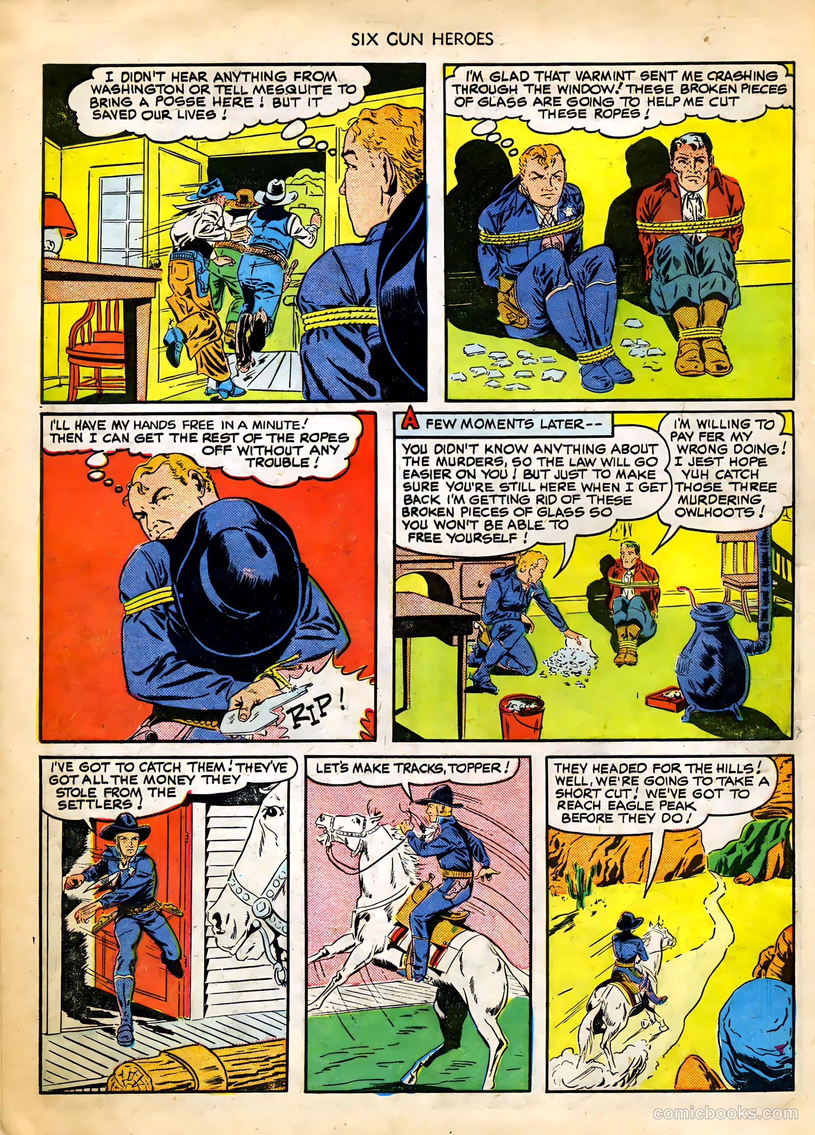 Six-Gun Heroes #3 (1950) — page 11 of 33