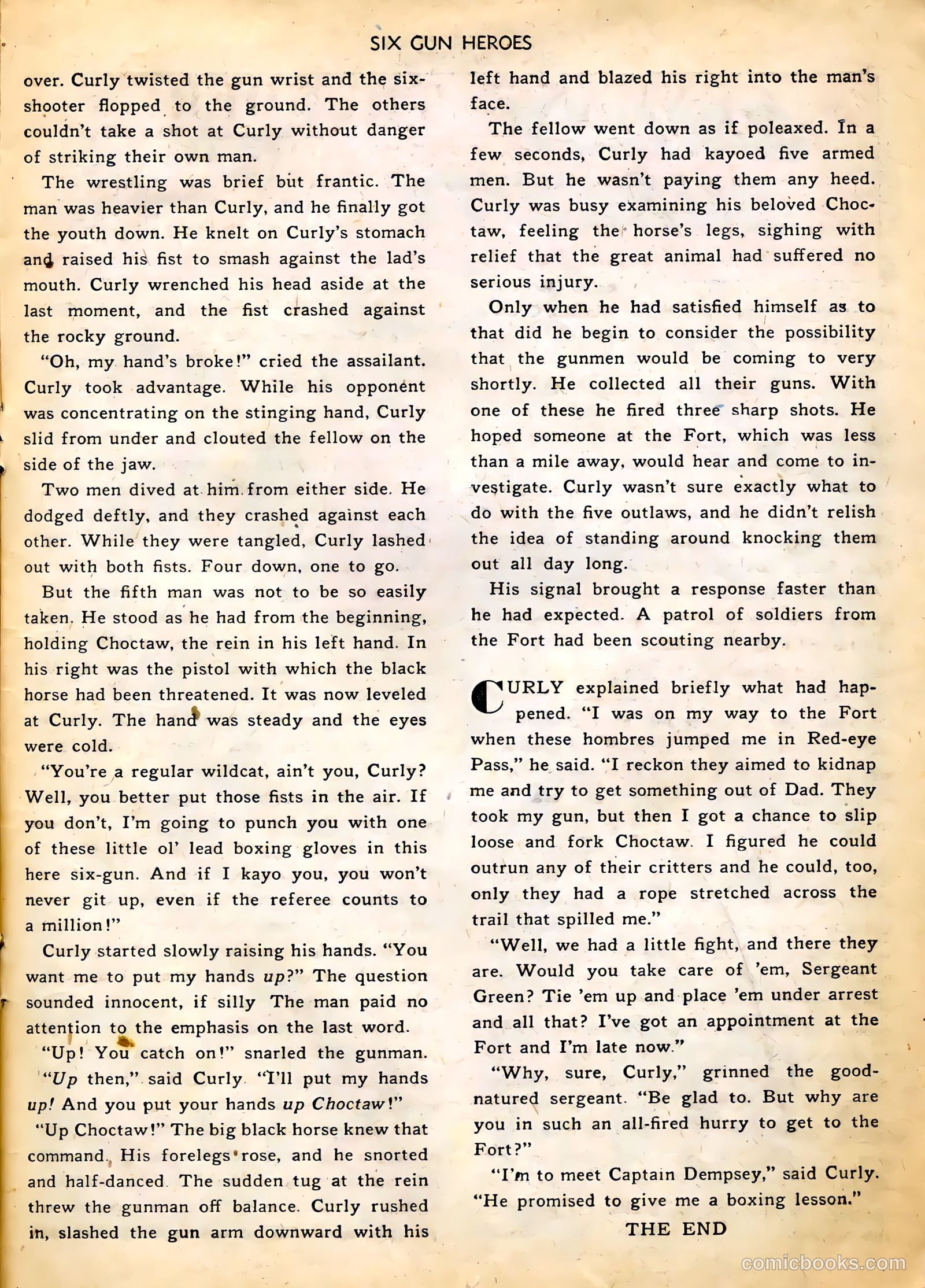 Six-Gun Heroes #3 (1950) — page 16 of 33