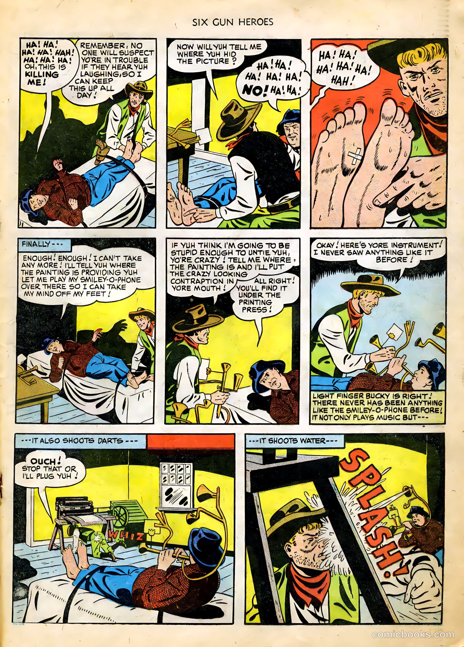 Six-Gun Heroes #3 (1950) — page 18 of 33