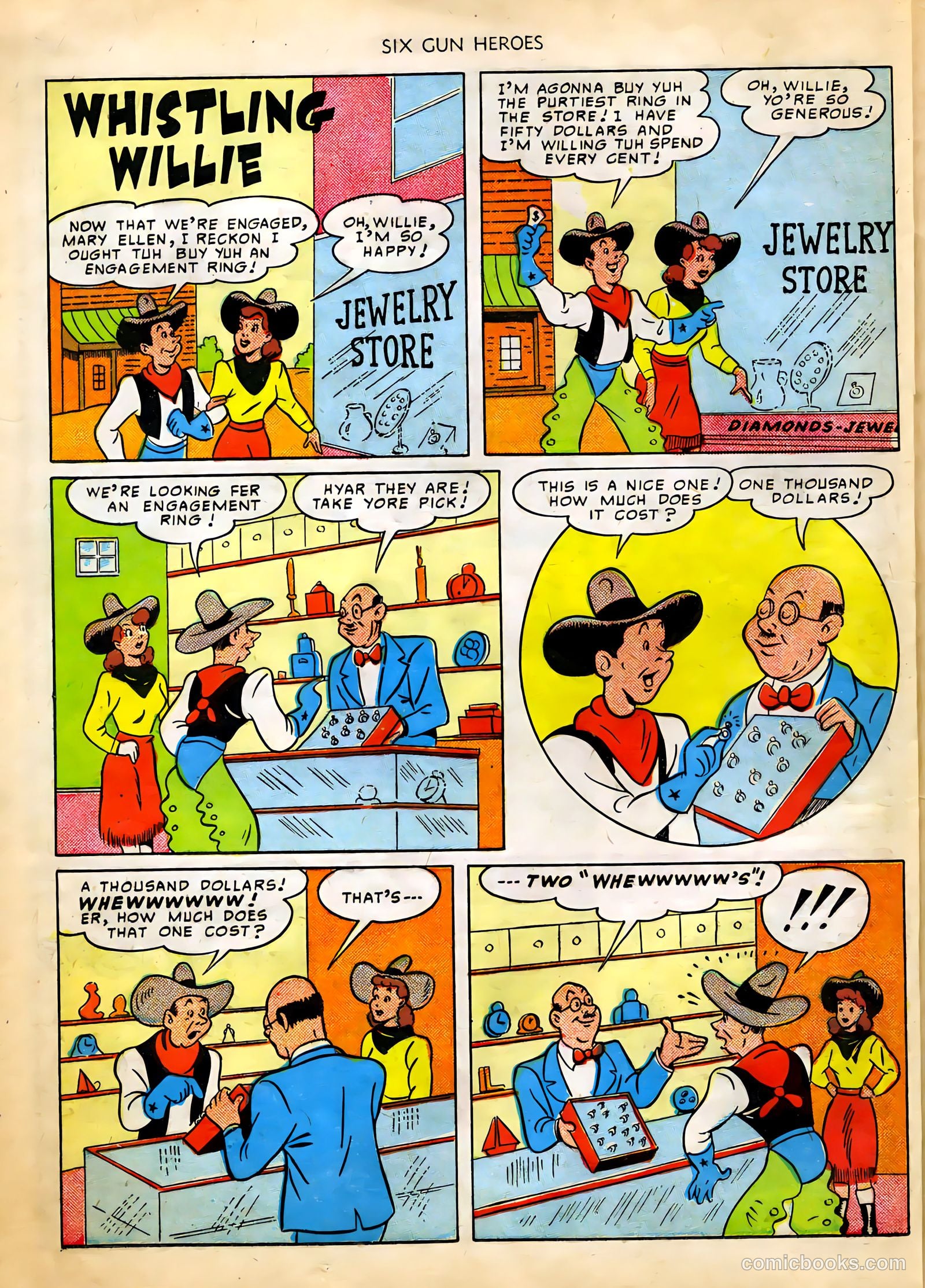 Six-Gun Heroes #3 (1950) — page 21 of 33