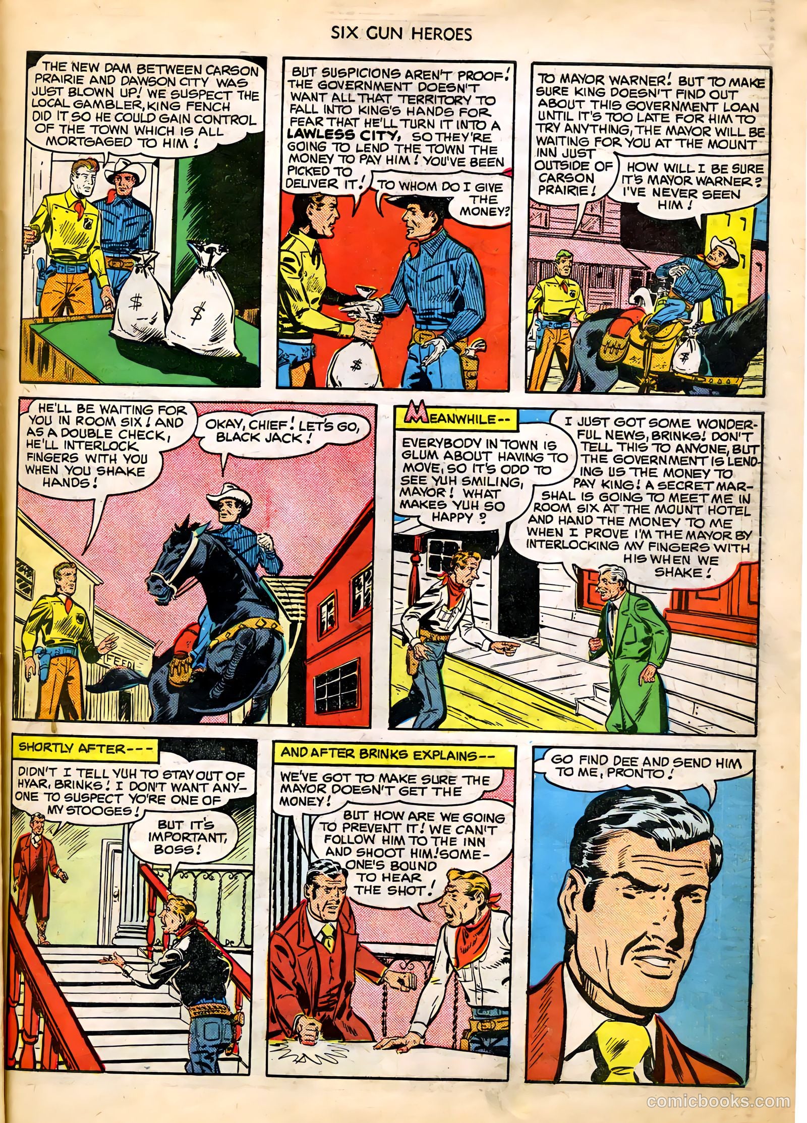 Six-Gun Heroes #3 (1950) — page 24 of 33