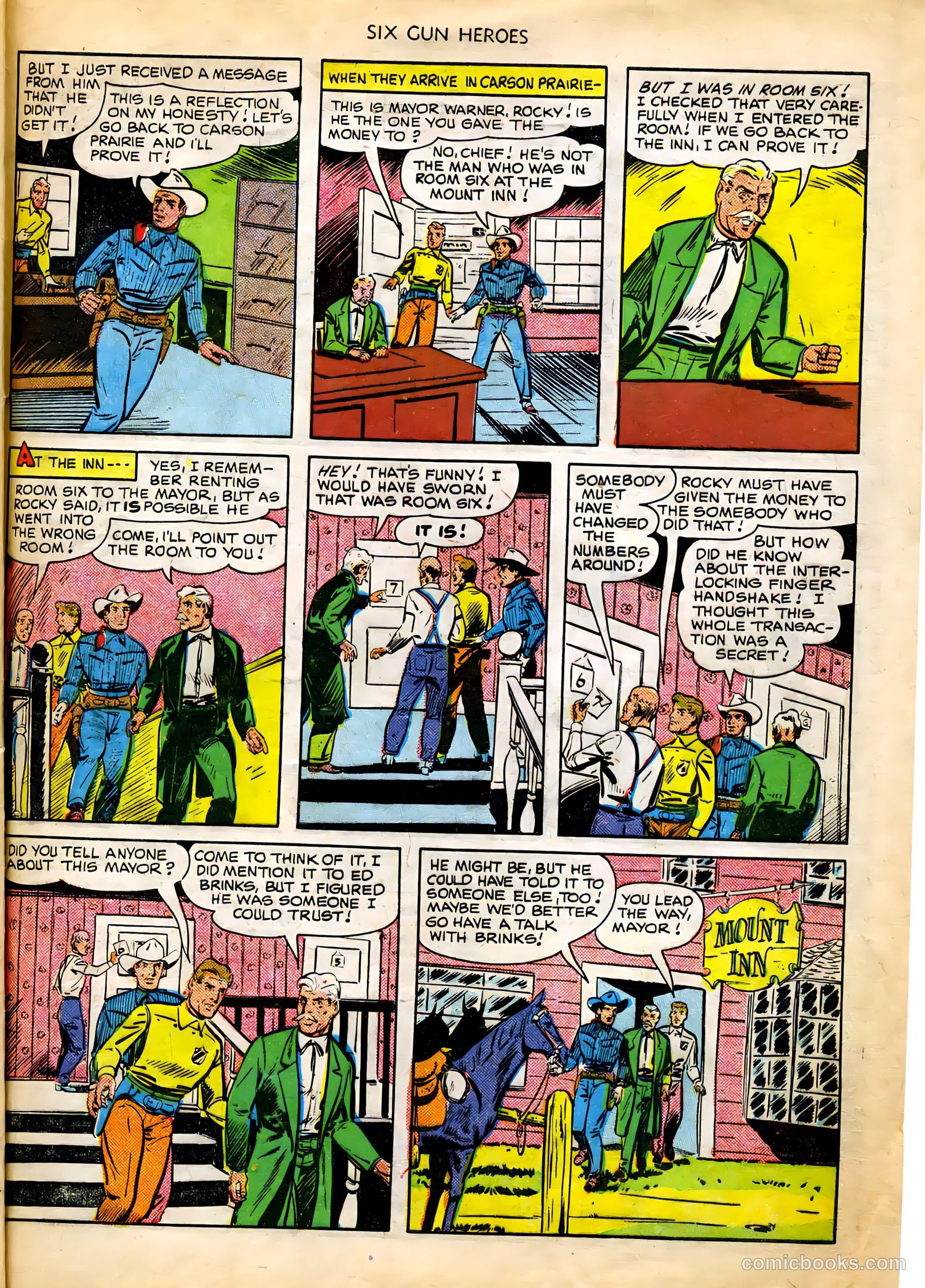 Six-Gun Heroes #3 (1950) — page 26 of 33