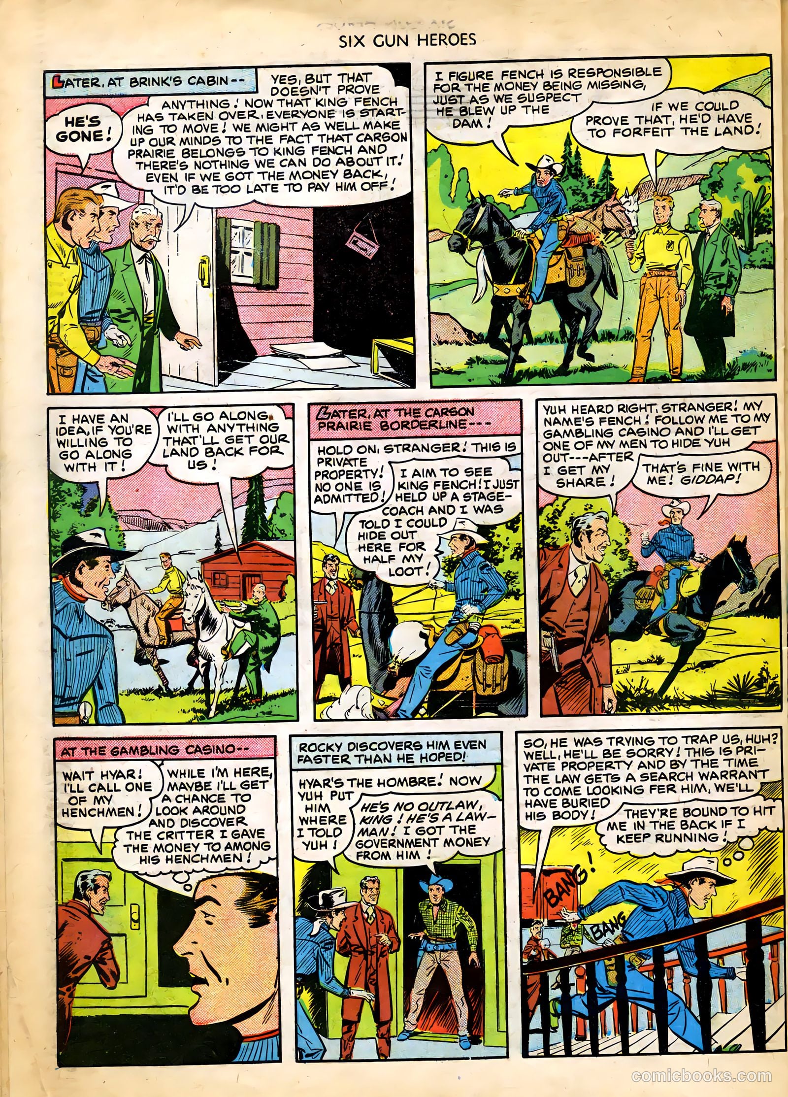 Six-Gun Heroes #3 (1950) — page 27 of 33