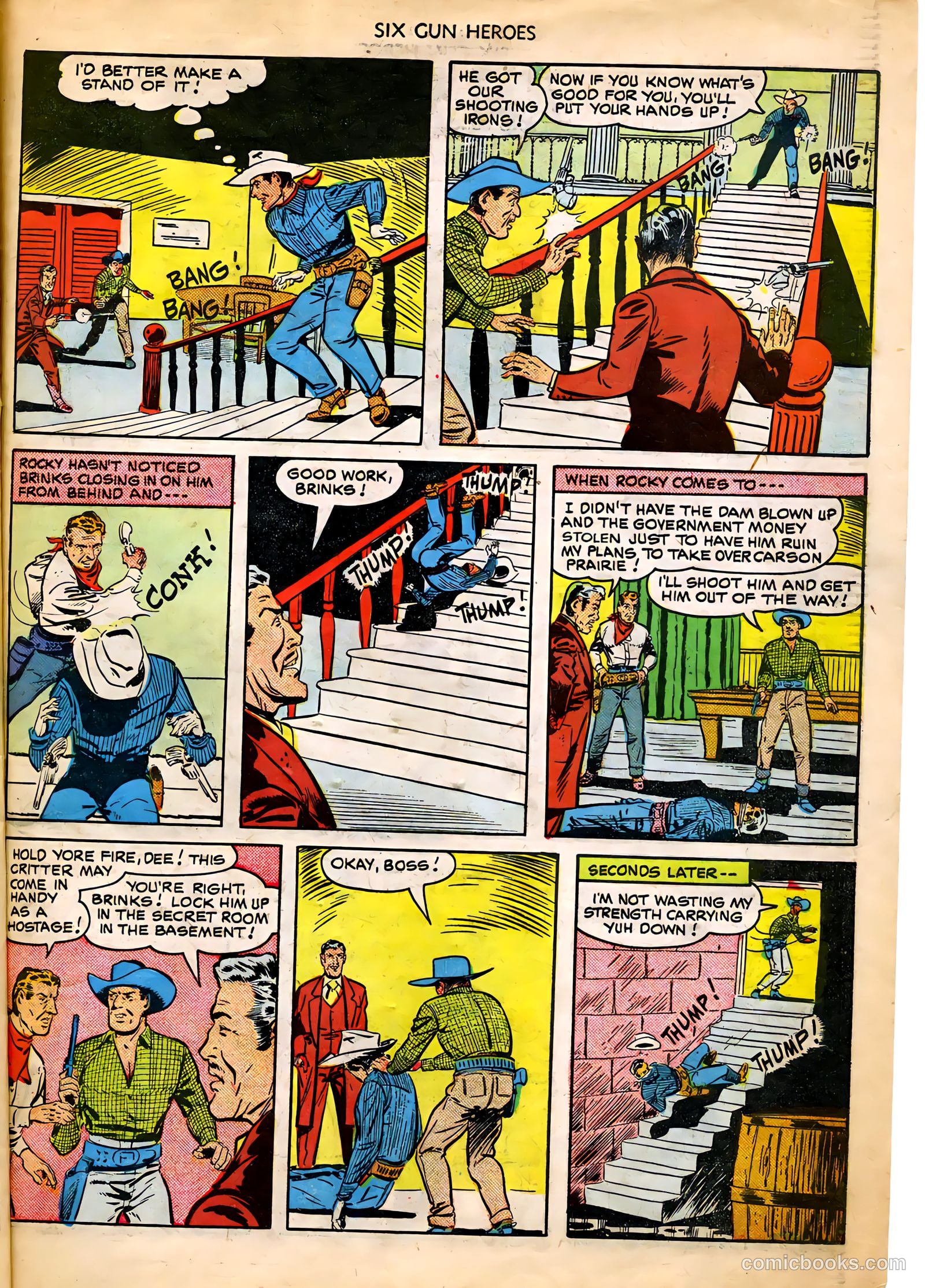 Six-Gun Heroes #3 (1950) — page 28 of 33