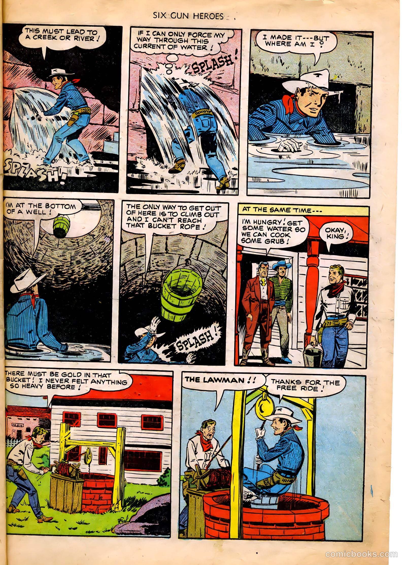 Six-Gun Heroes #3 (1950) — page 30 of 33