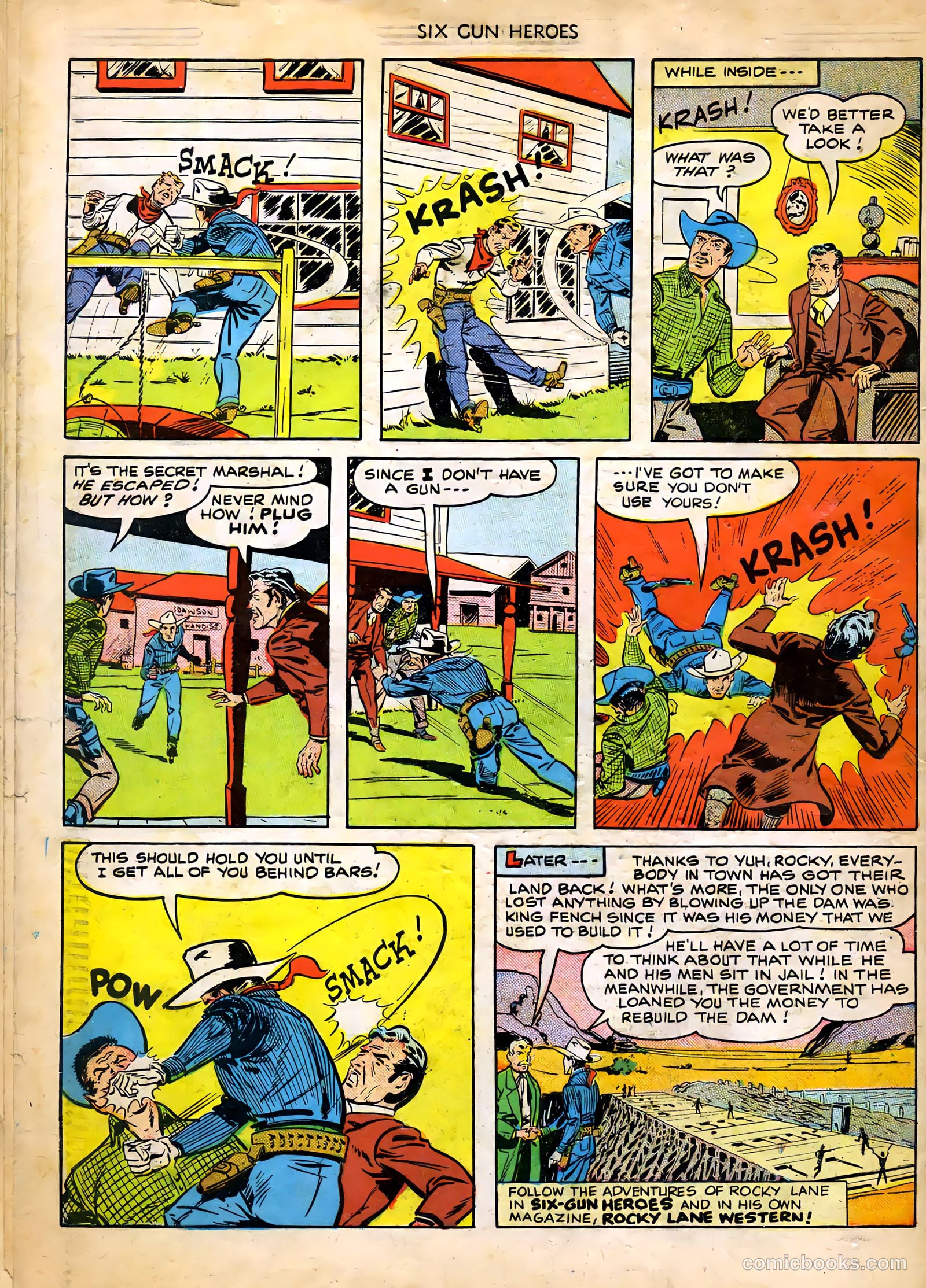 Six-Gun Heroes #3 (1950) — page 31 of 33