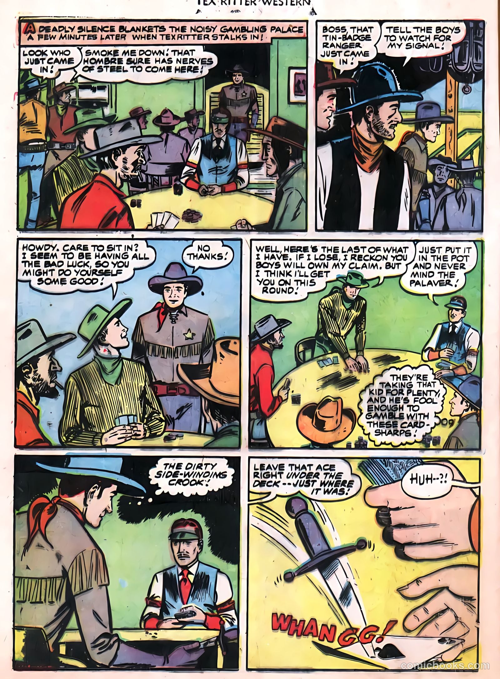 Tex Ritter Western #8 (1951) — page 5 of 31