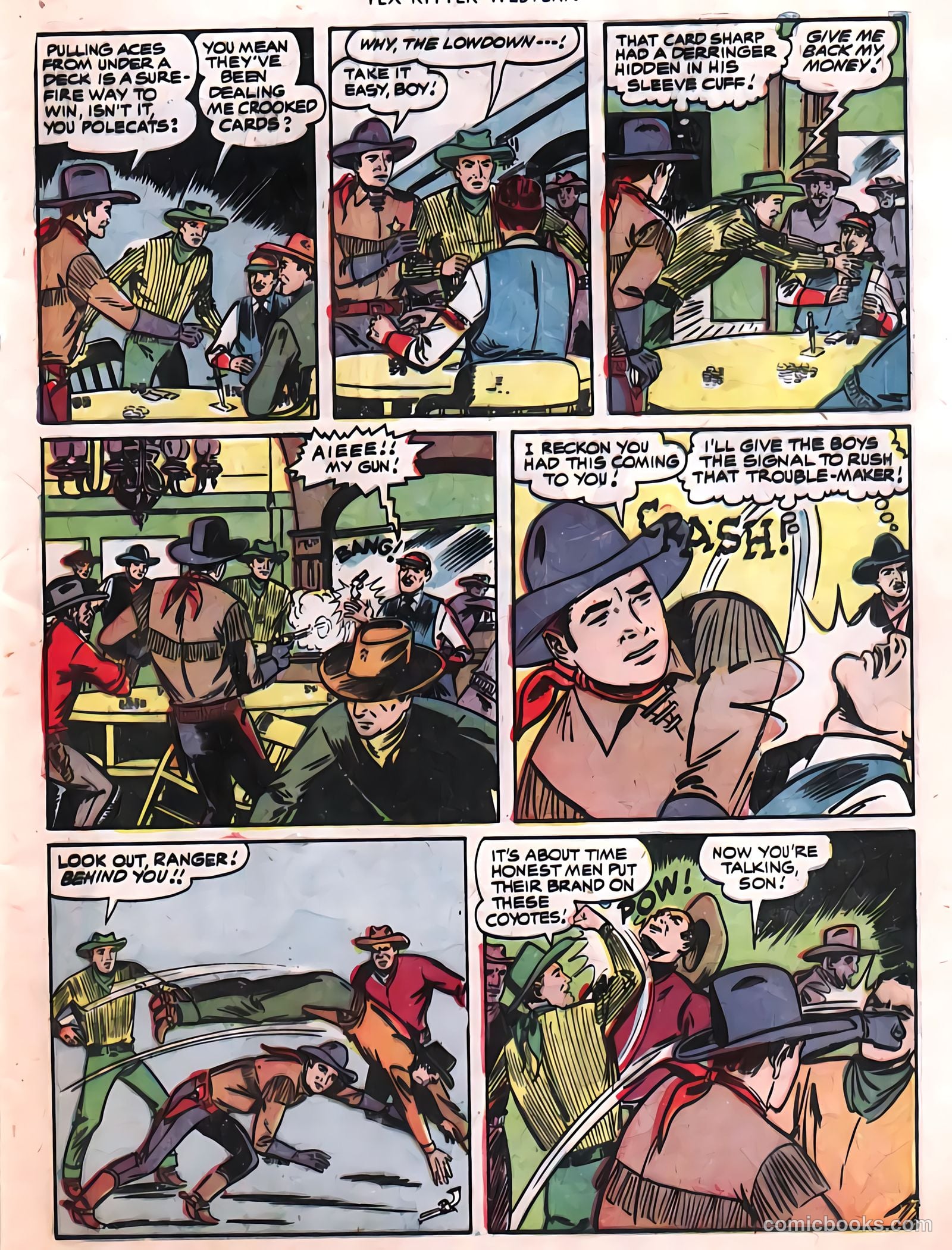Tex Ritter Western #8 (1951) — page 6 of 31