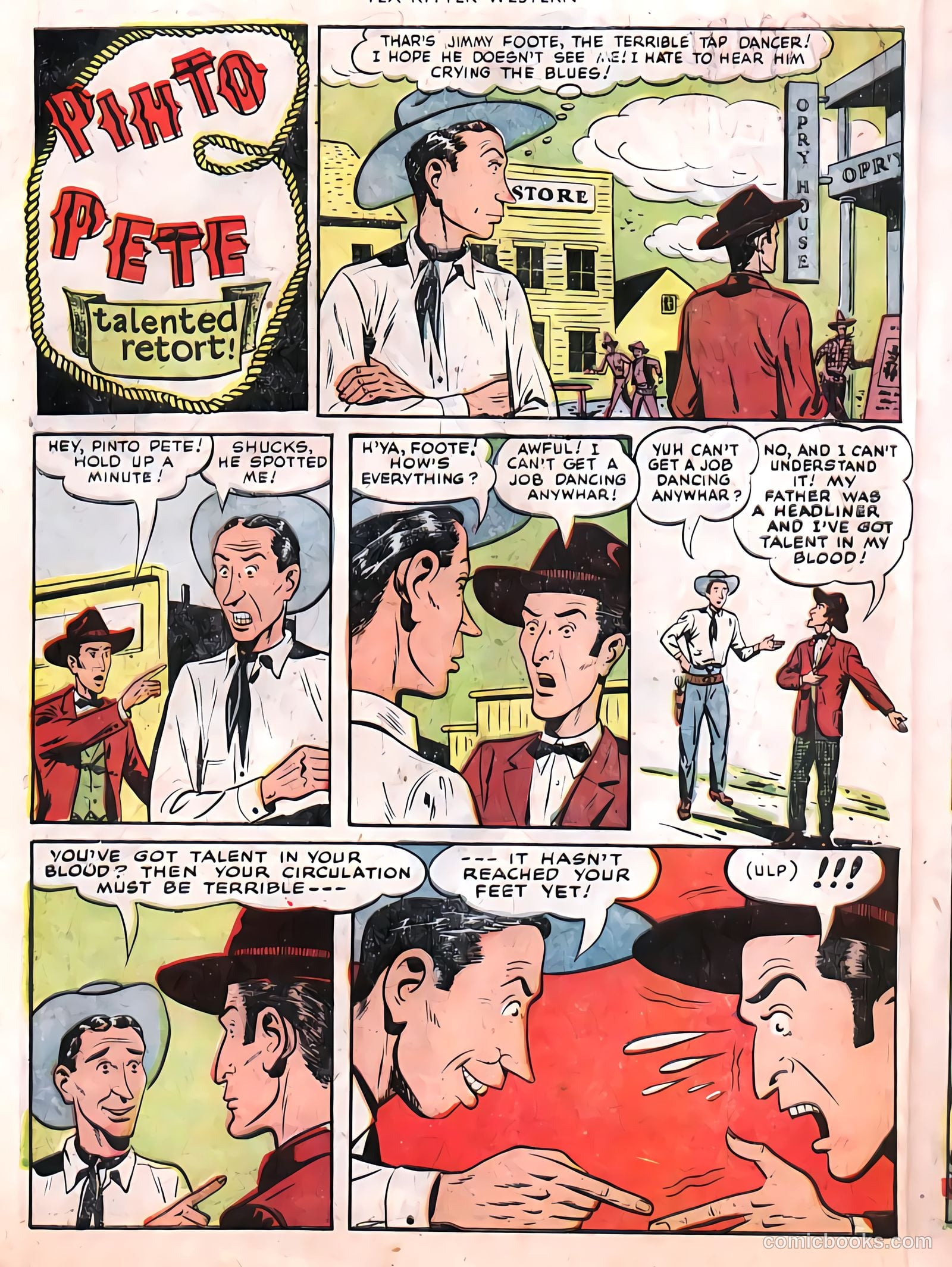 Tex Ritter Western #8 (1951) — page 19 of 31