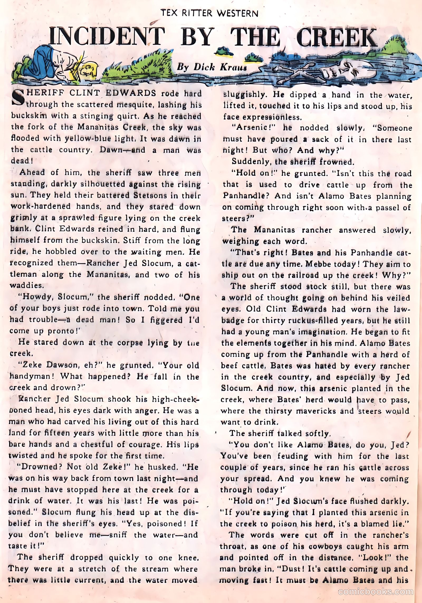 Tex Ritter Western #8 (1951) — page 21 of 31