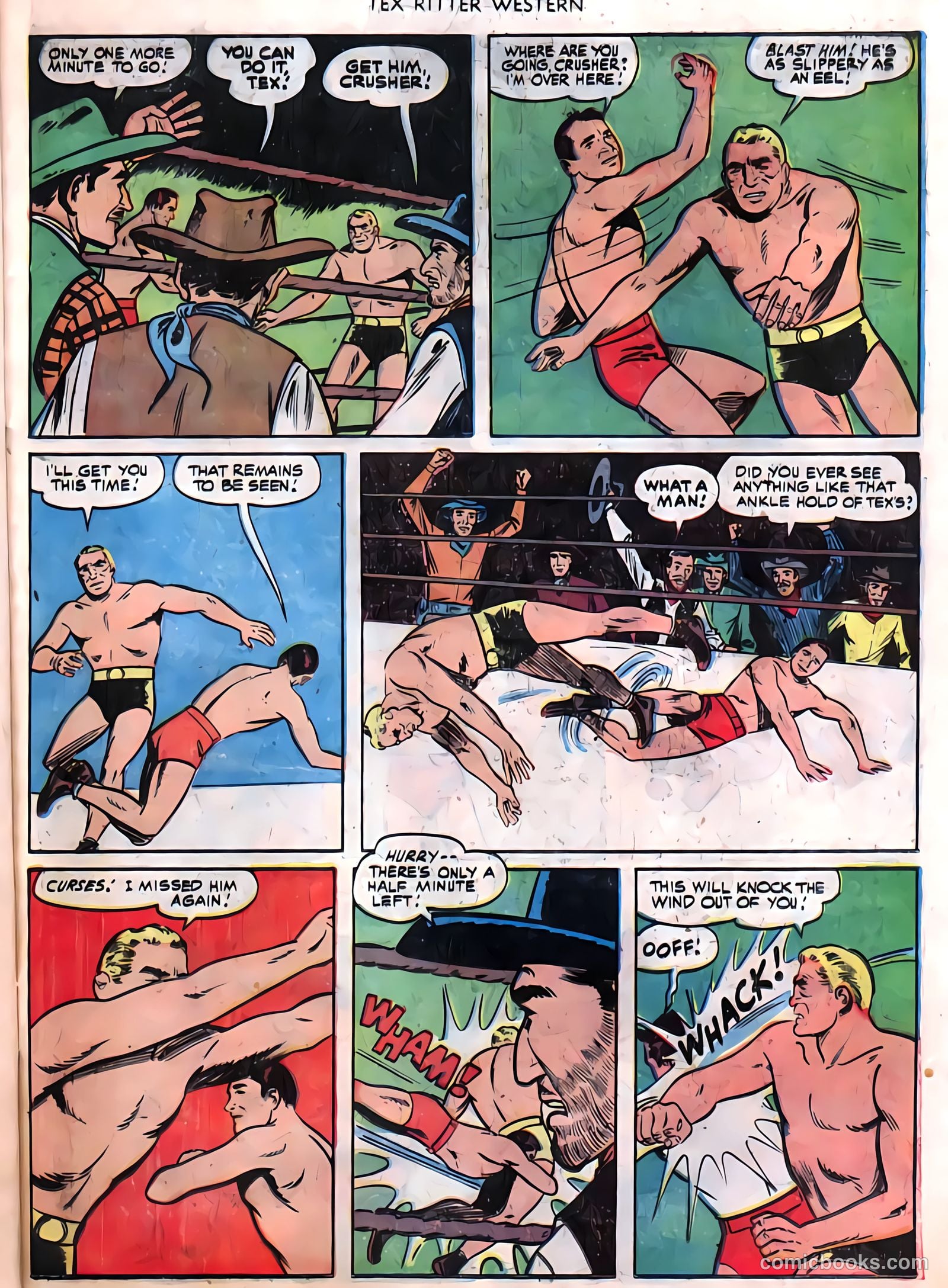 Tex Ritter Western #8 (1951) — page 24 of 31