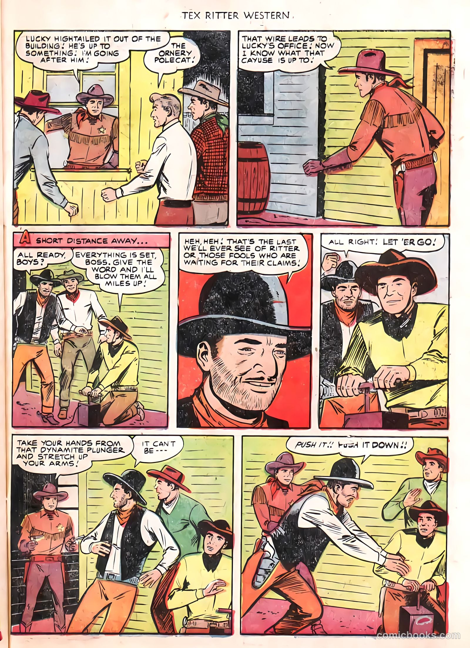 Tex Ritter Western #8 (1951) — page 28 of 31