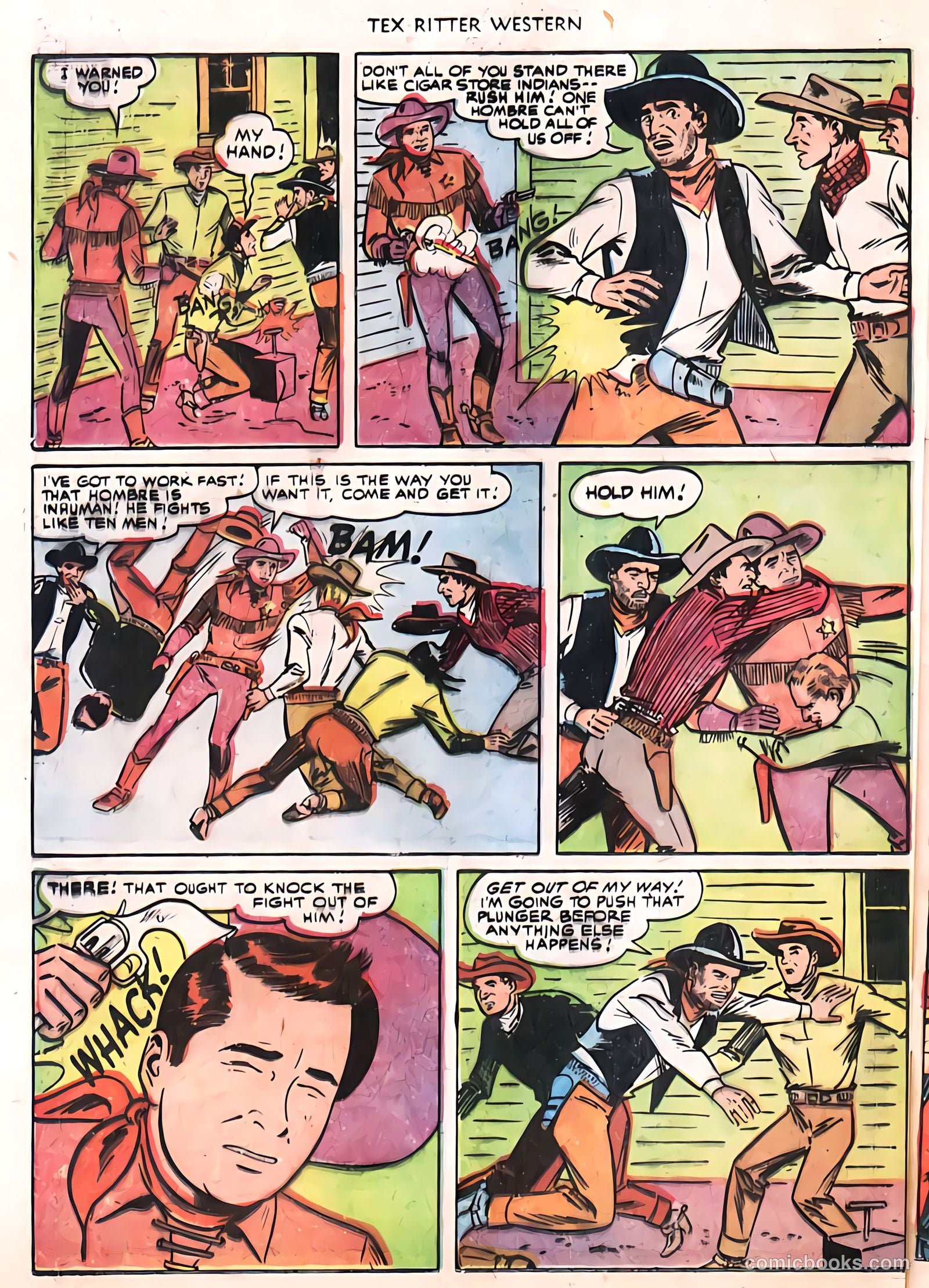 Tex Ritter Western #8 (1951) — page 29 of 31