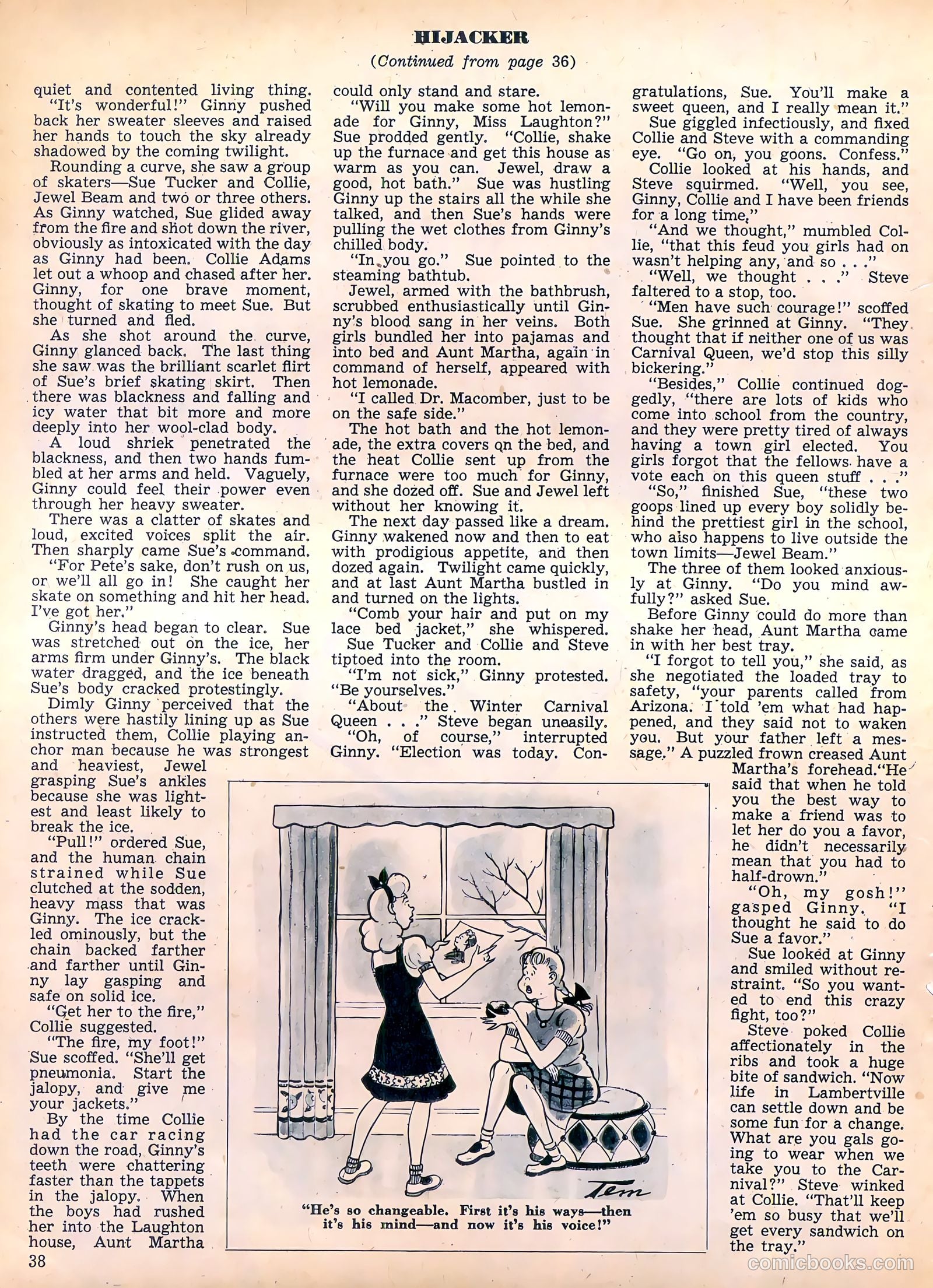 Calling All Girls #57 (1947) — page 38 of 68