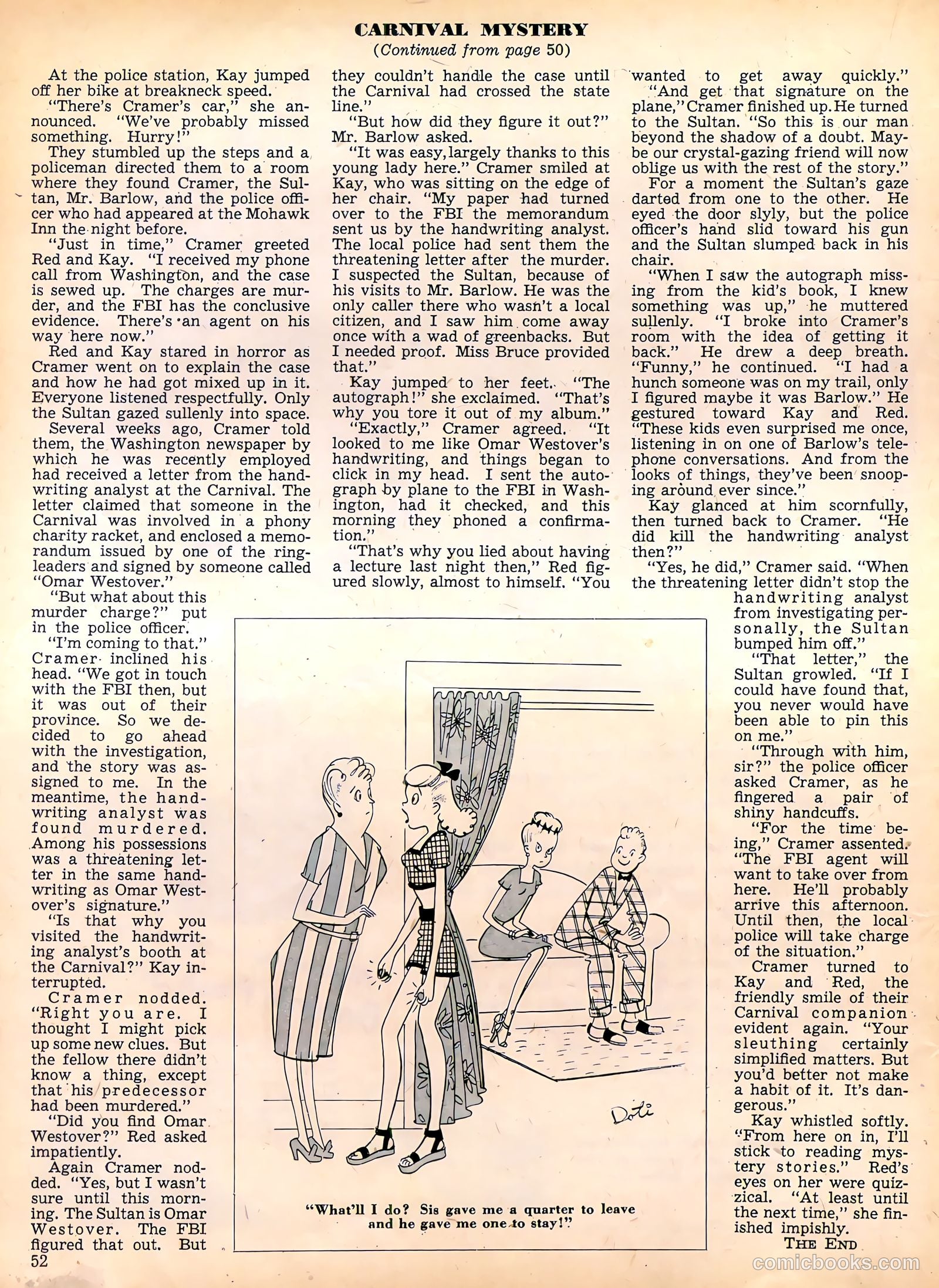 Calling All Girls #57 (1947) — page 52 of 68