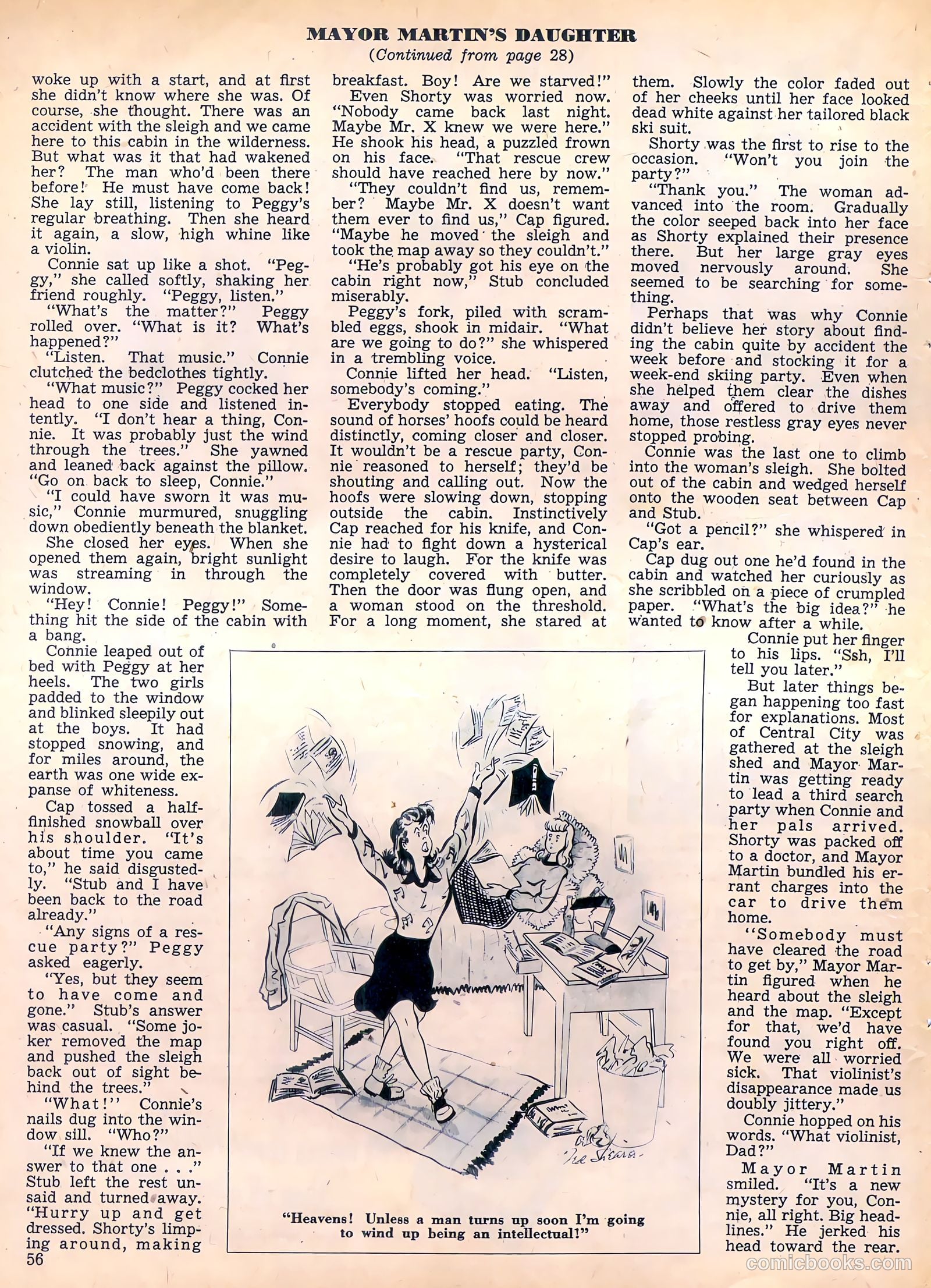 Calling All Girls #57 (1947) — page 56 of 68