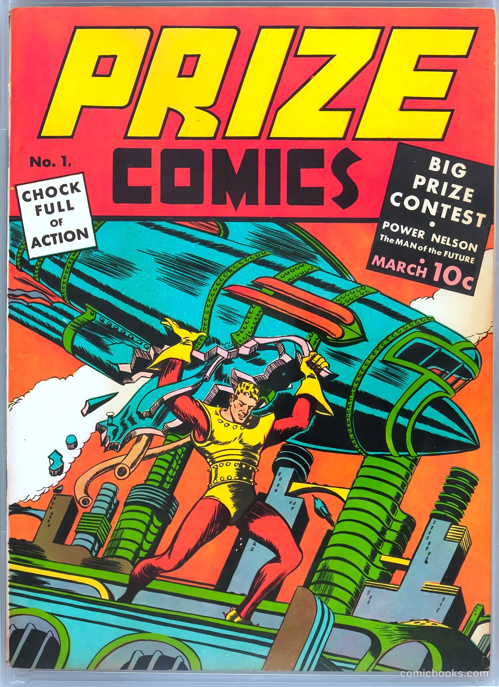 Prize Comics #1 (1940) — page 2 of 65