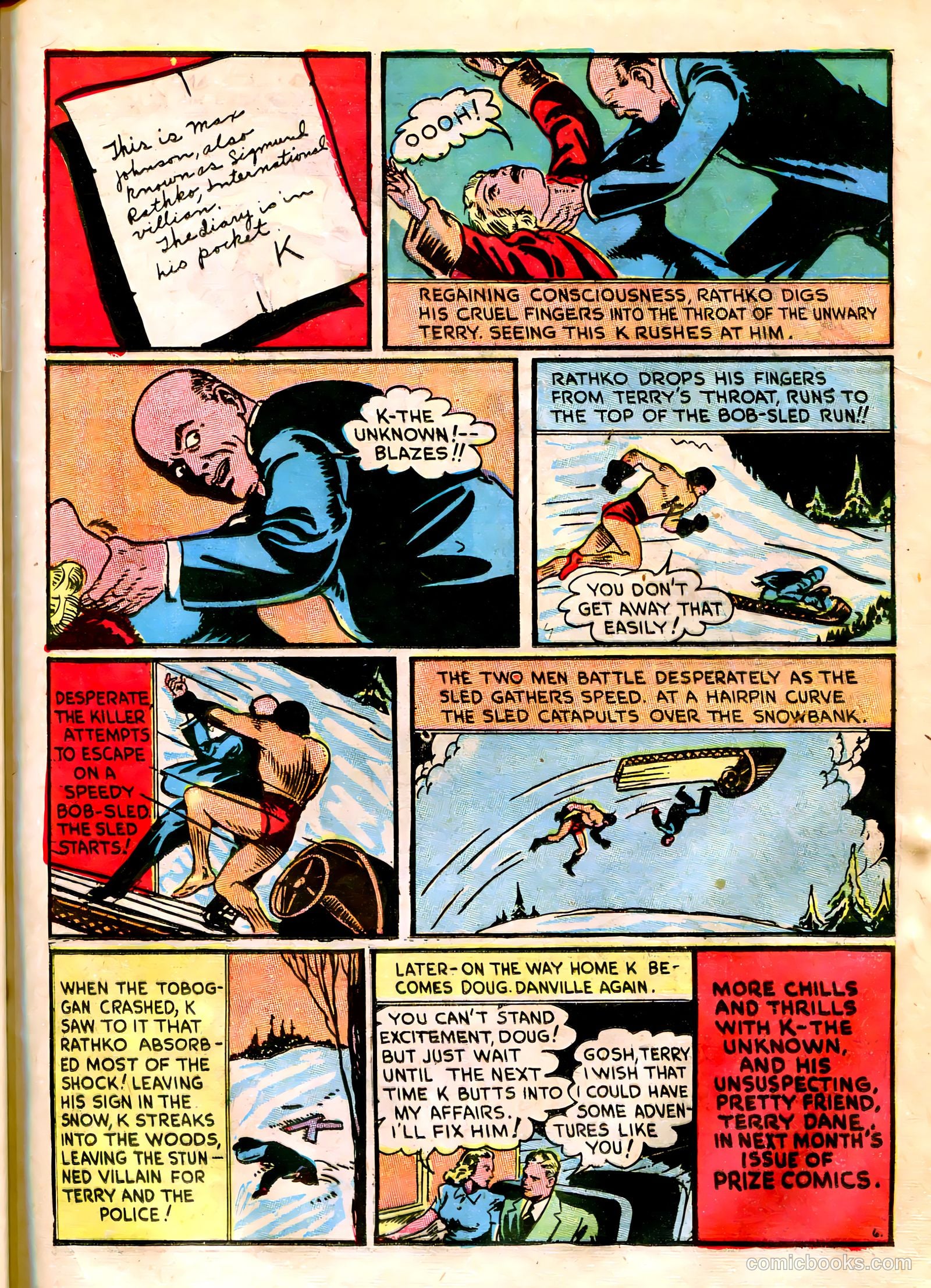 Prize Comics #1 (1940) — page 50 of 65