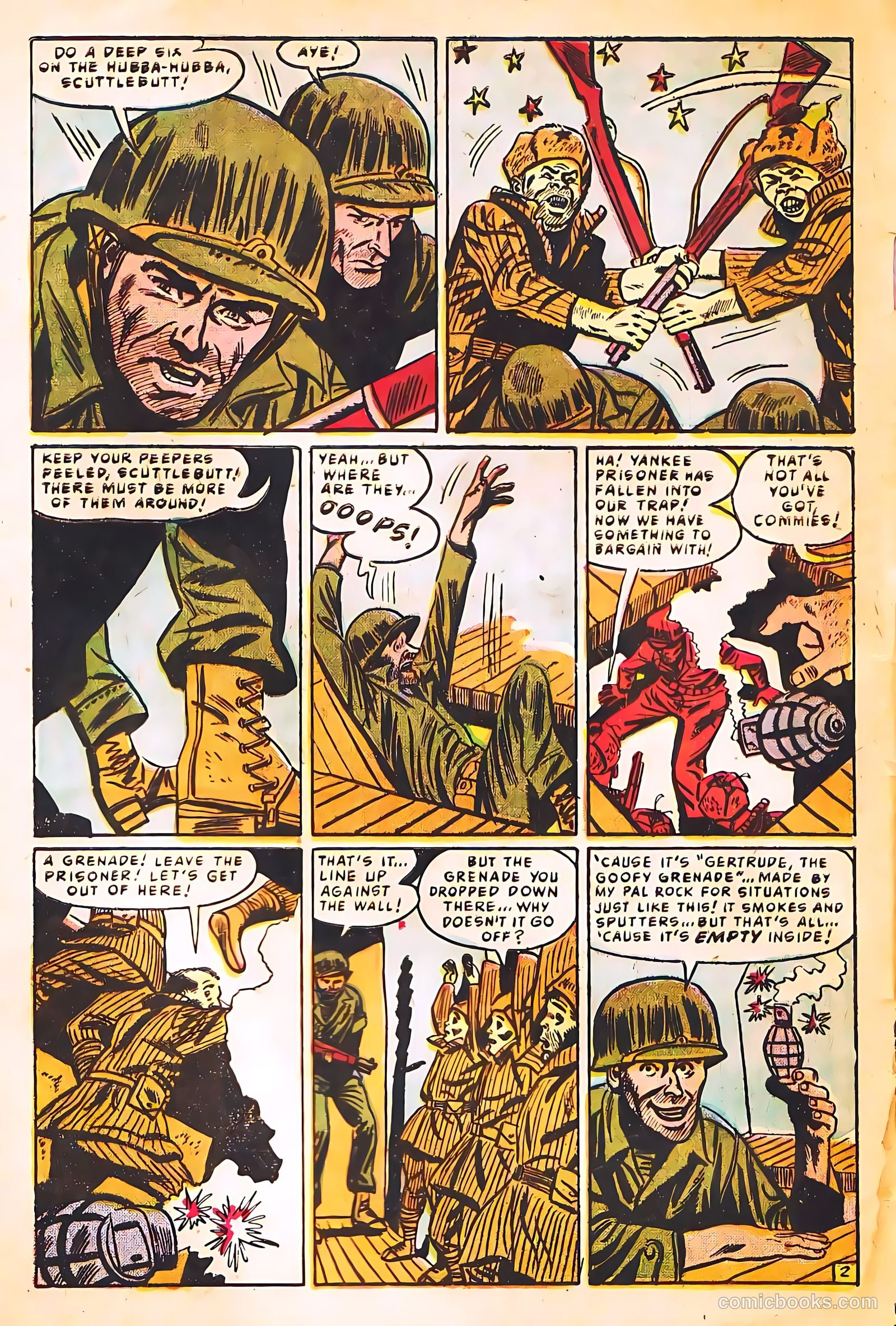 Marines in Action #2 (1956) — page 4 of 34