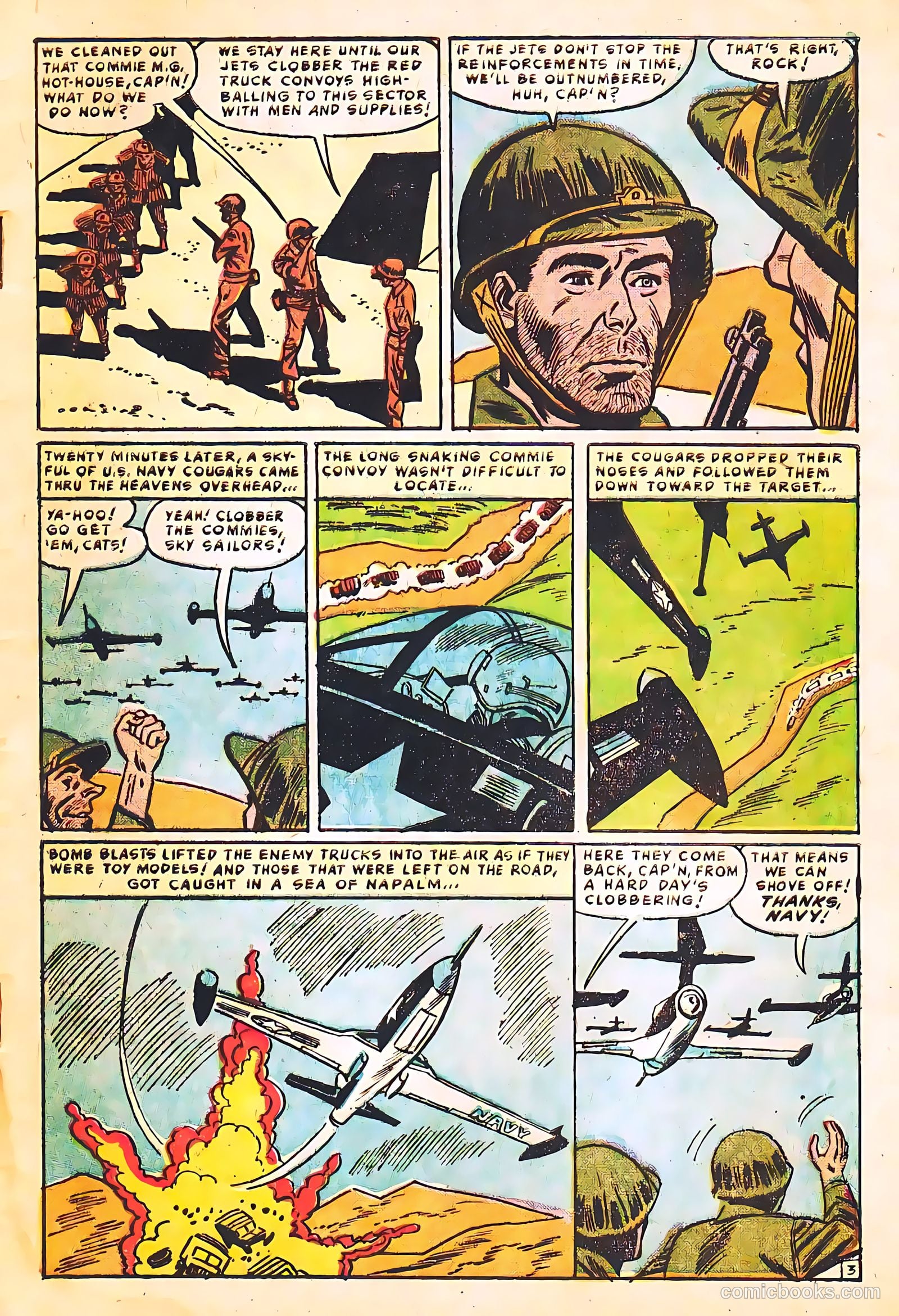 Marines in Action #2 (1956) — page 5 of 34