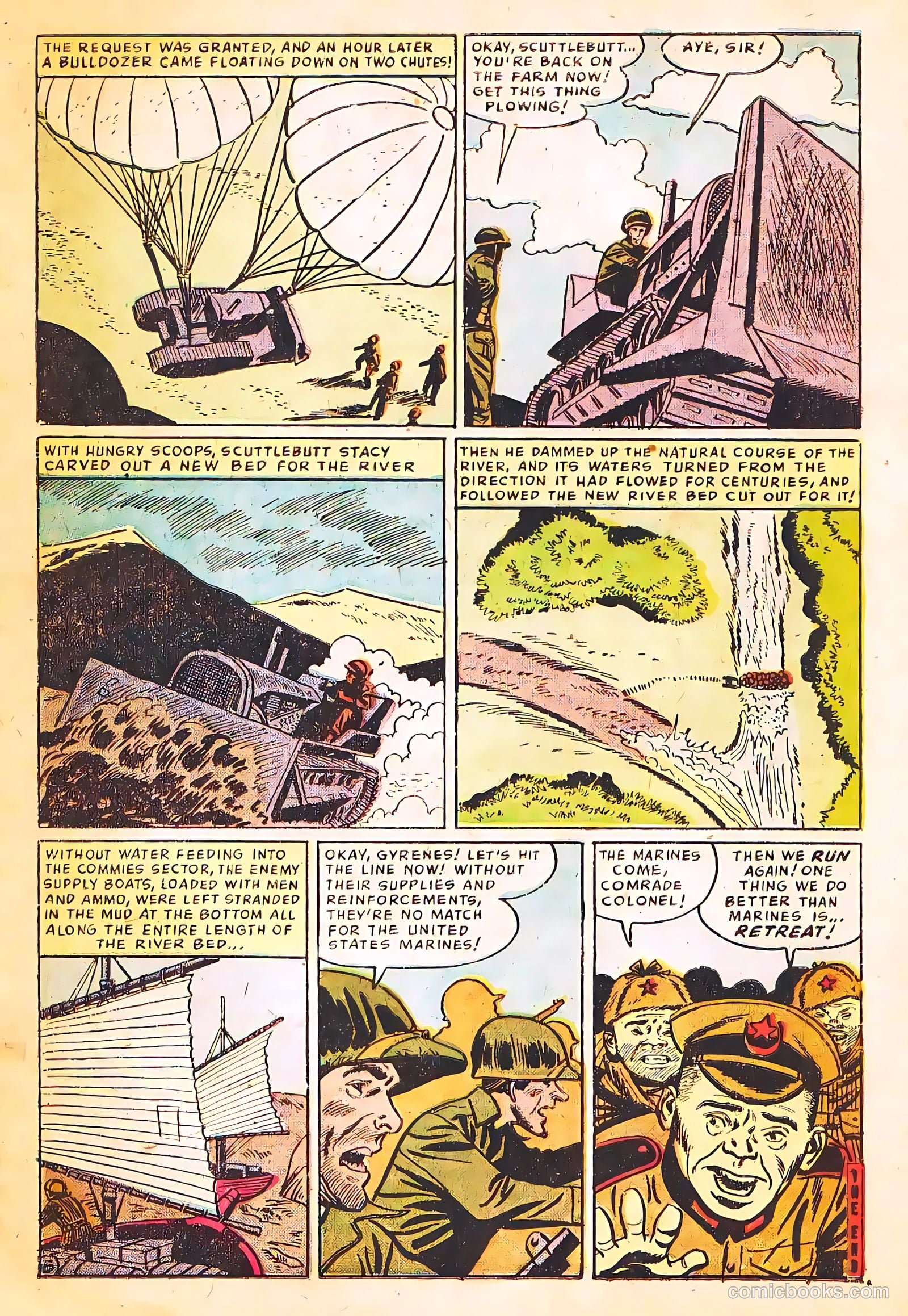 Marines in Action #2 (1956) — page 7 of 34