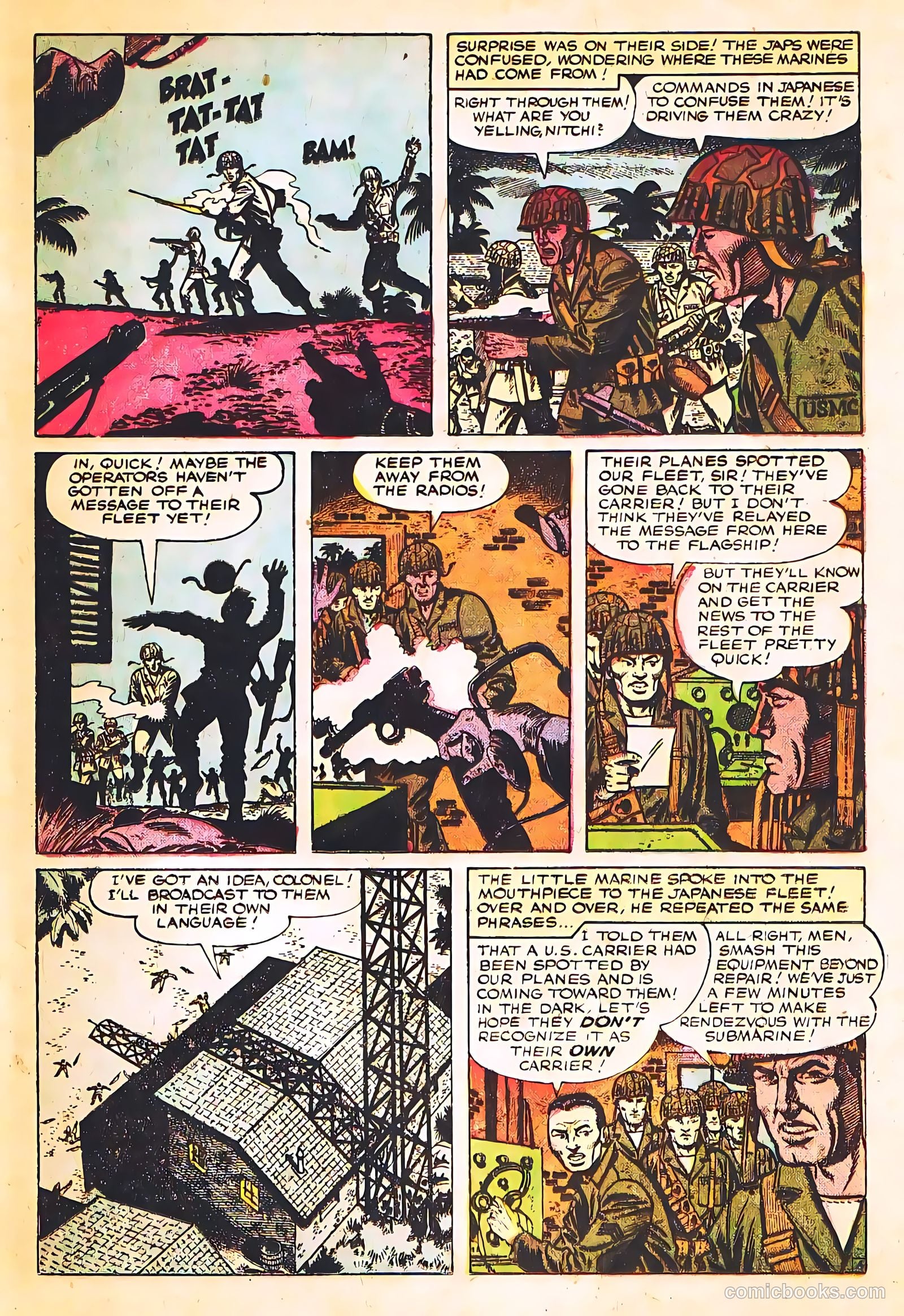 Marines in Action #2 (1956) — page 13 of 34