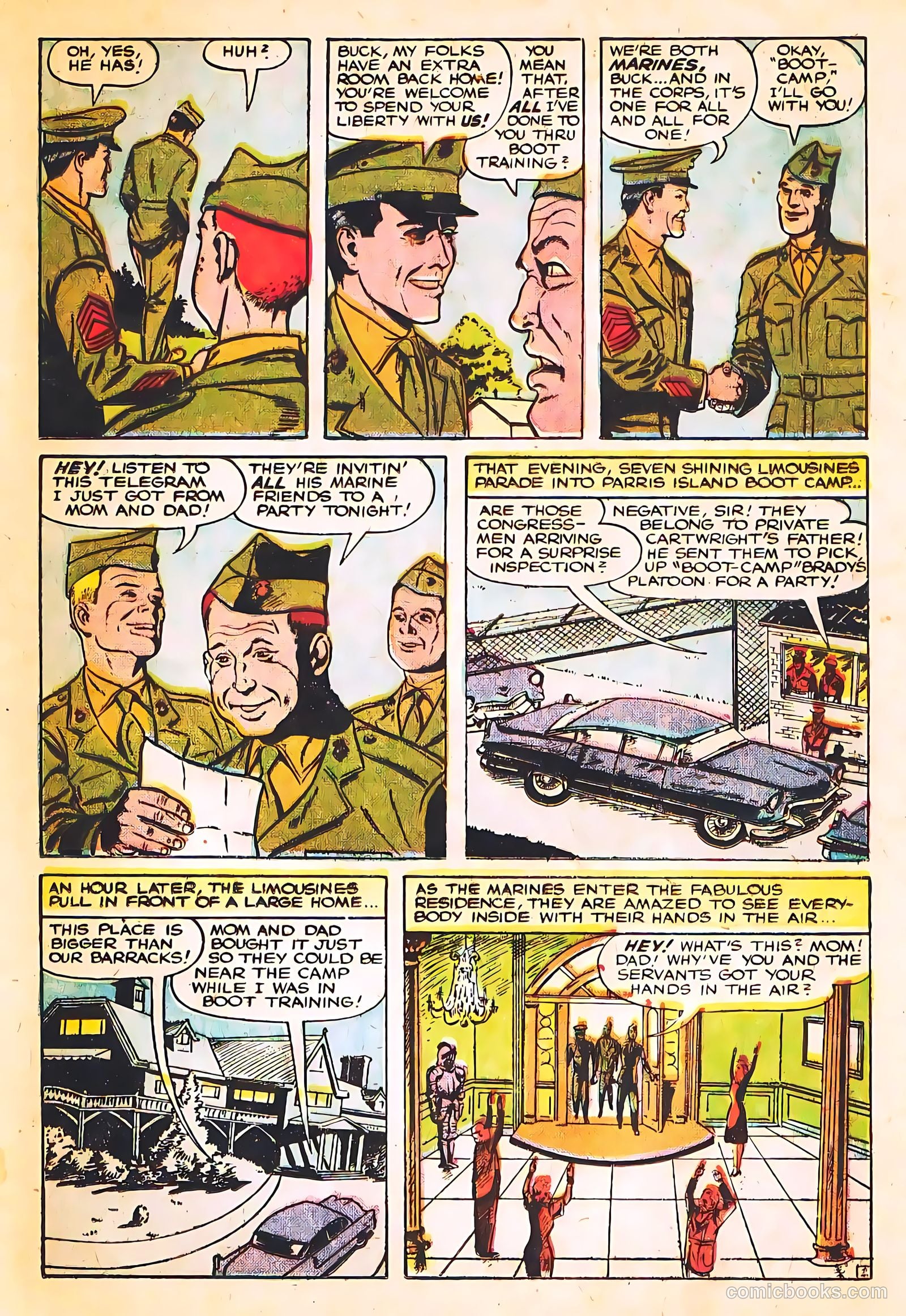 Marines in Action #2 (1956) — page 17 of 34