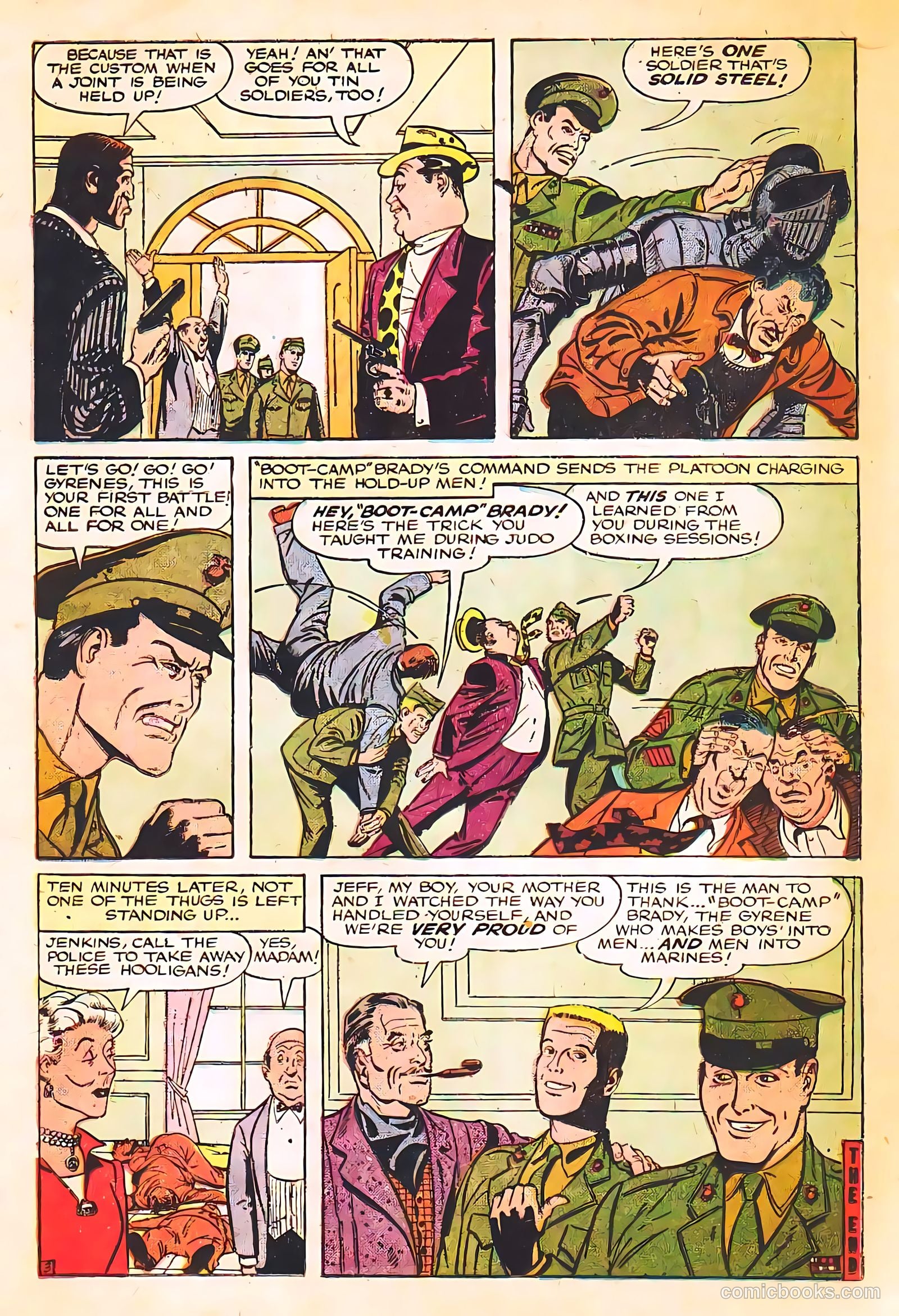 Marines in Action #2 (1956) — page 18 of 34