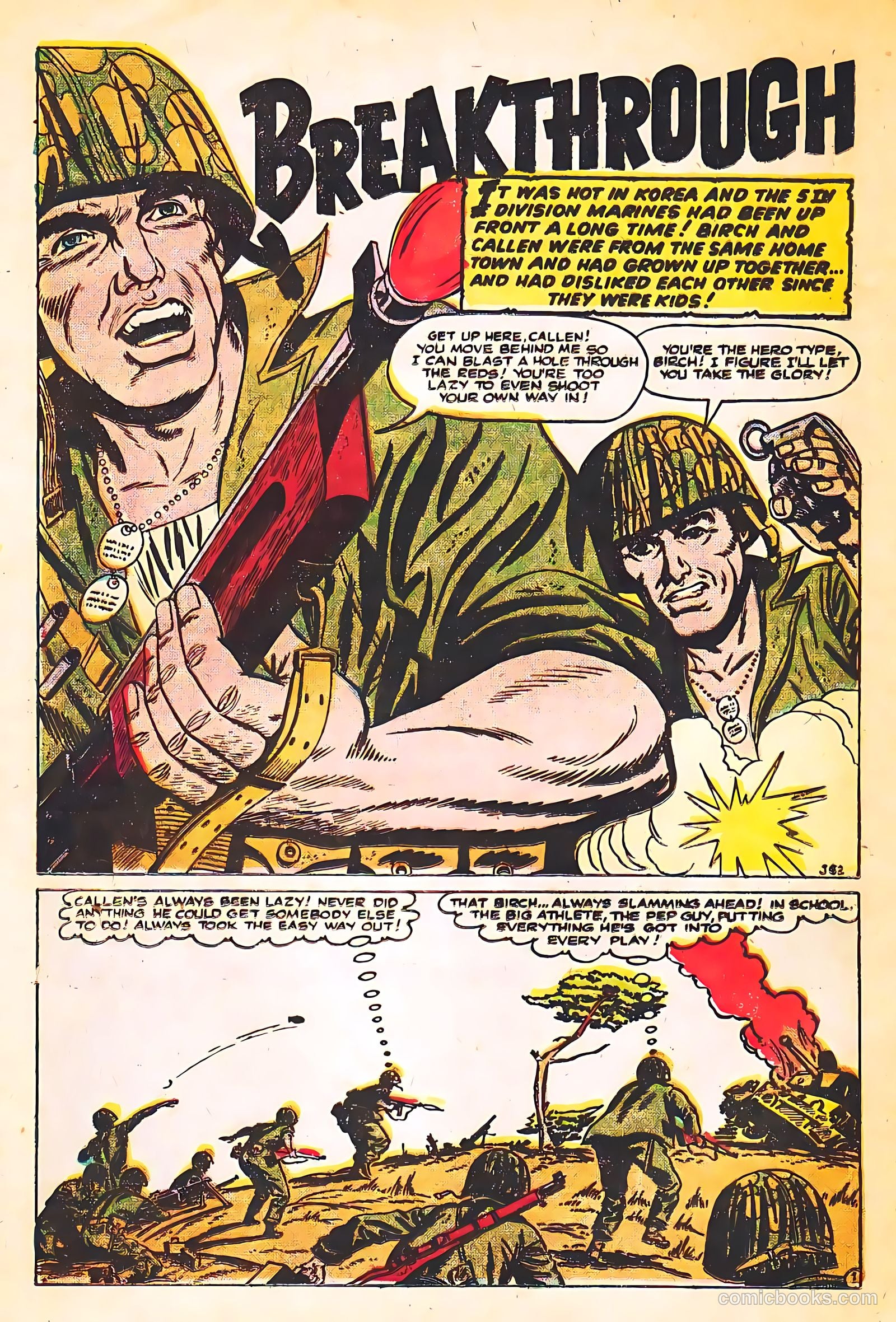 Marines in Action #2 (1956) — page 20 of 34