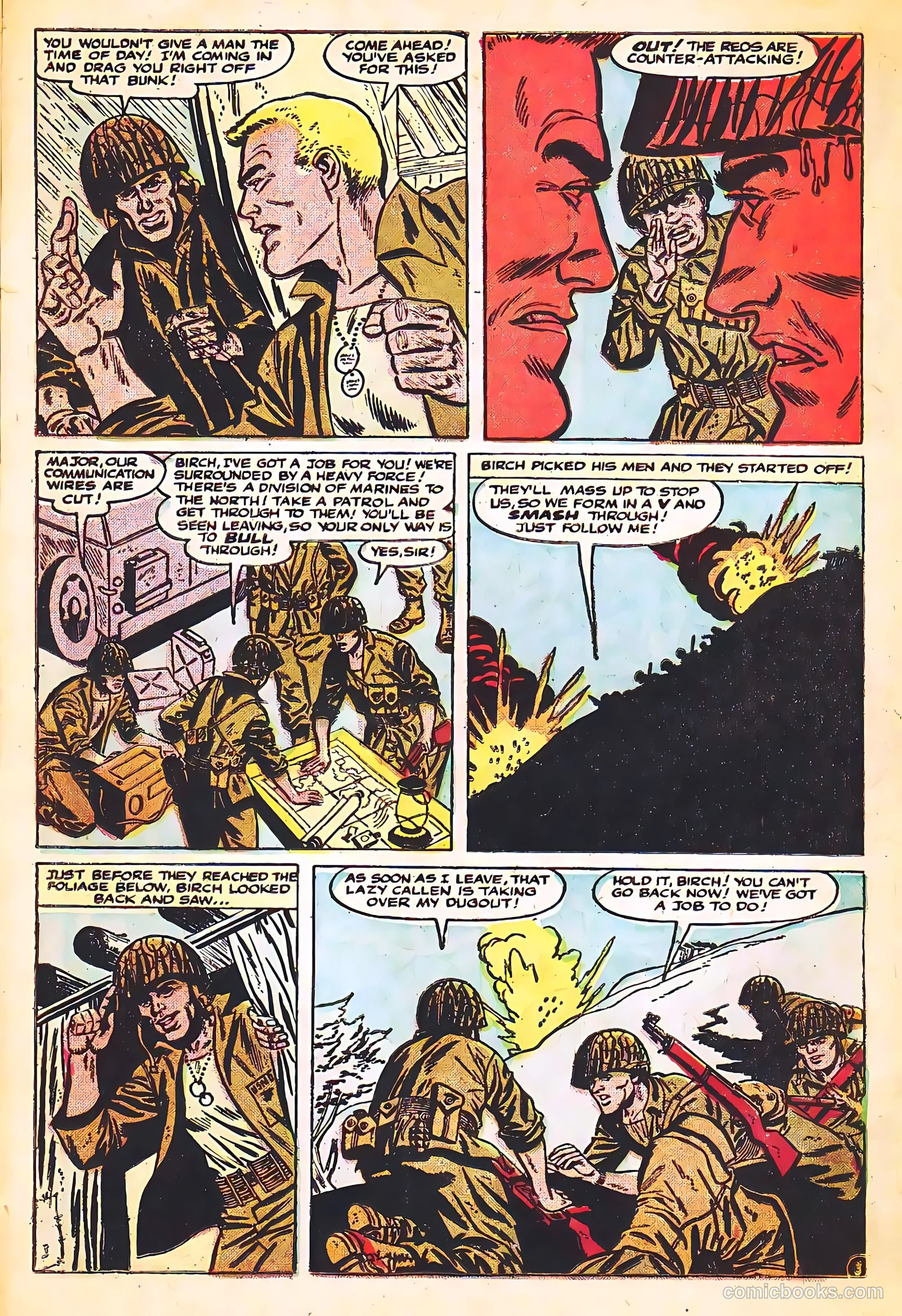 Marines in Action #2 (1956) — page 22 of 34