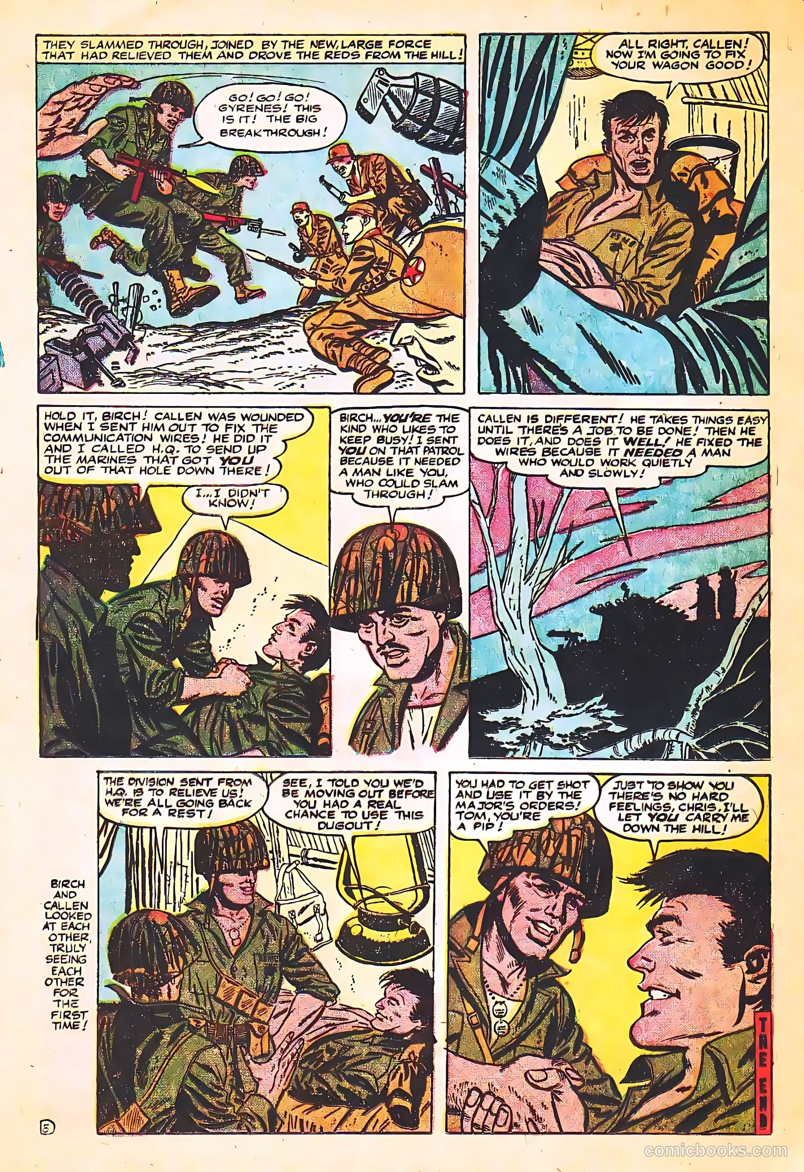Marines in Action #2 (1956) — page 24 of 34