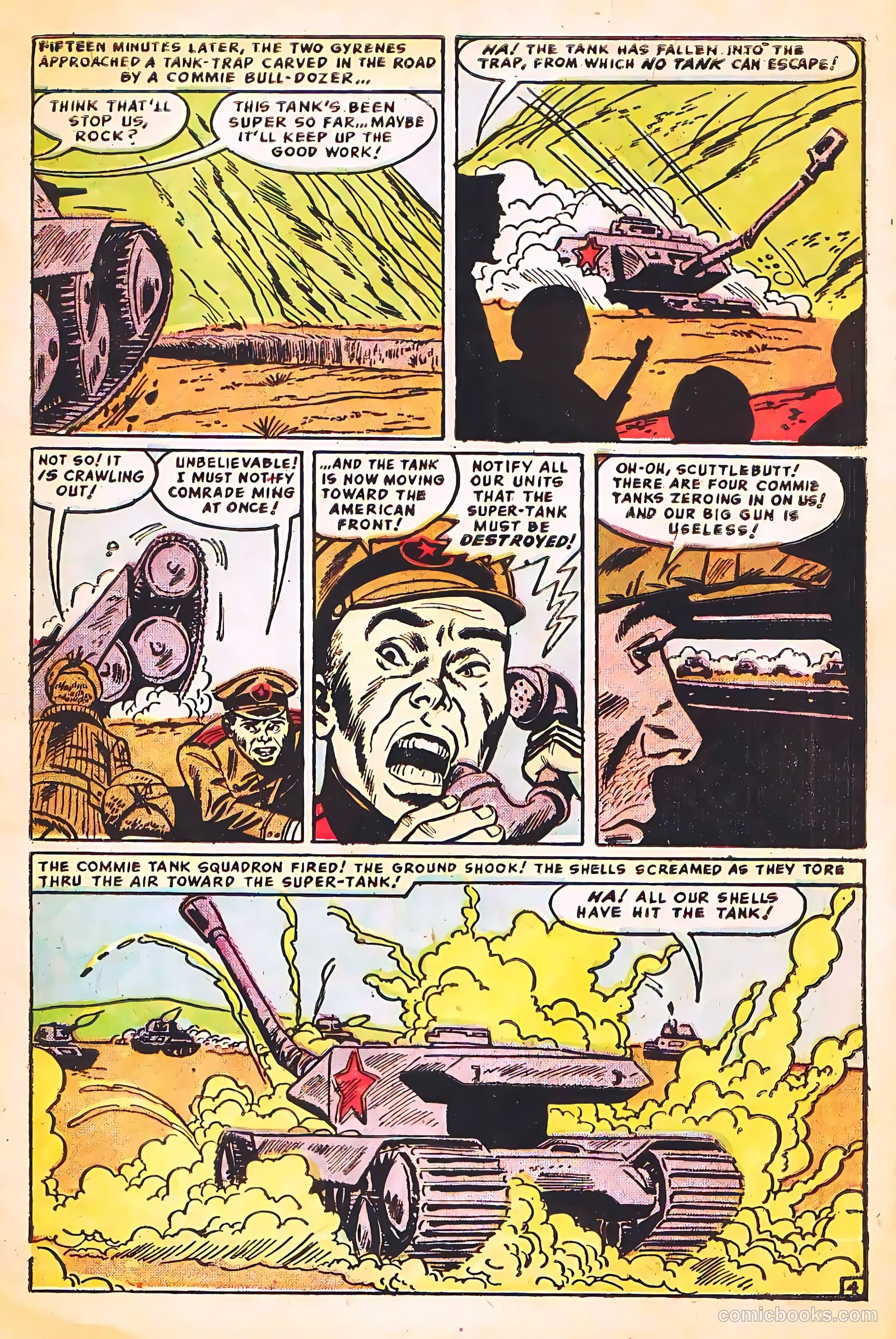 Marines in Action #2 (1956) — page 31 of 34