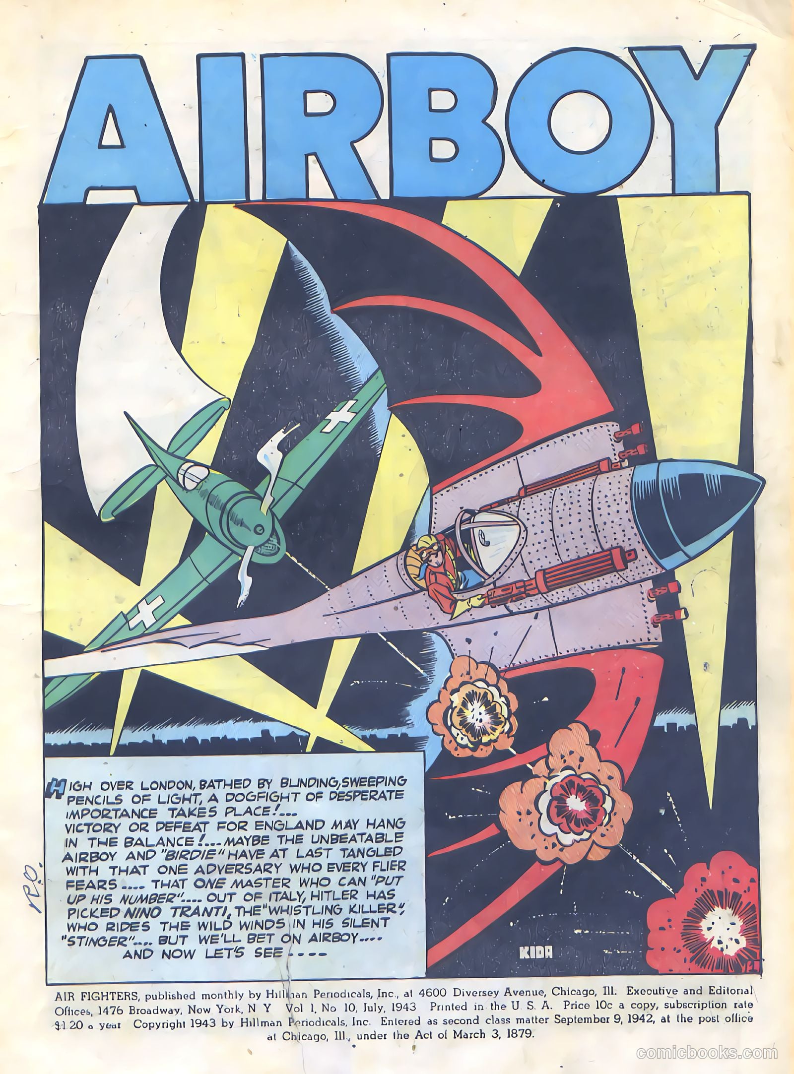 Air Fighters Comics #10 (1943) — page 3 of 68