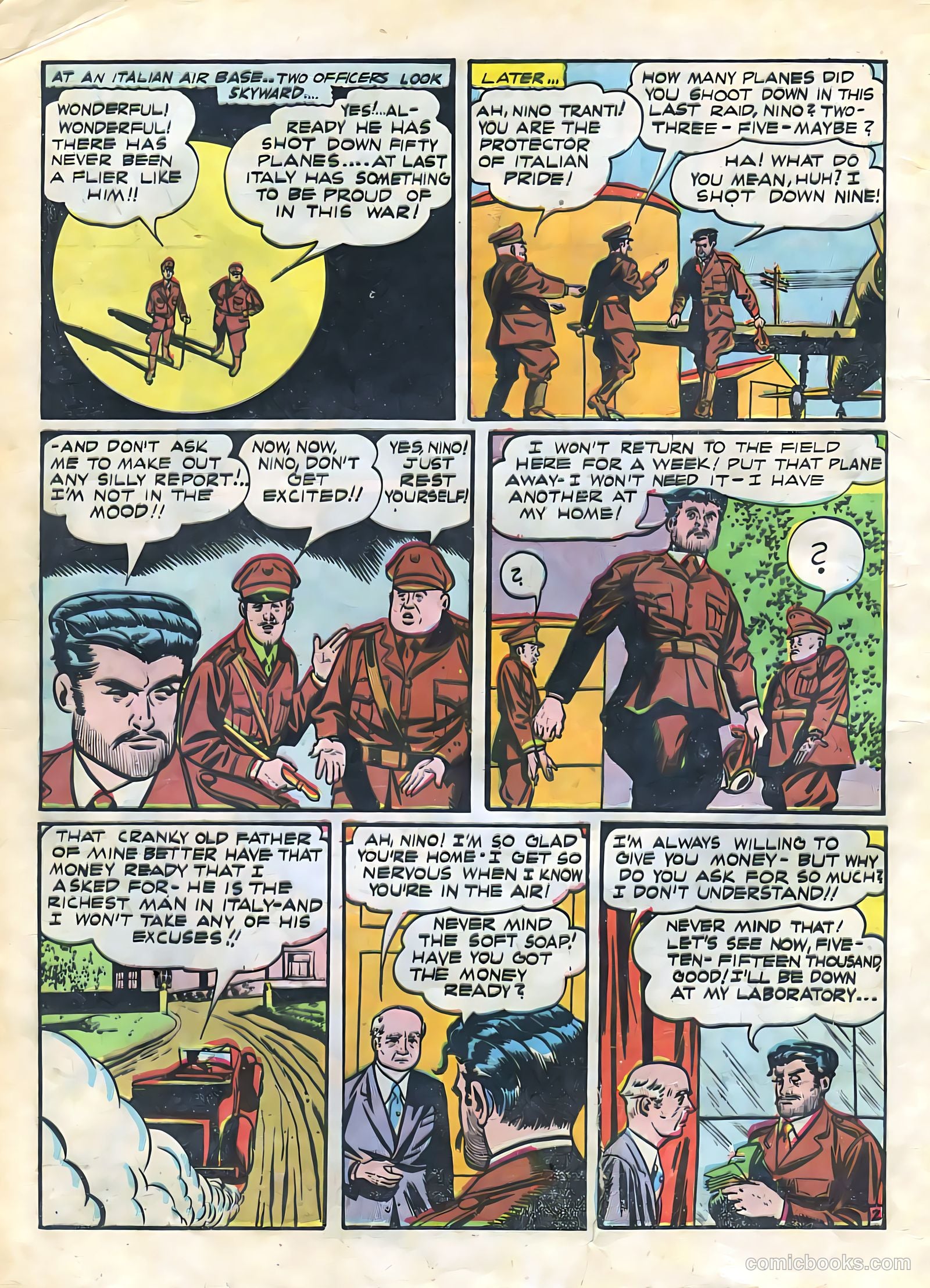 Air Fighters Comics #10 (1943) — page 4 of 68