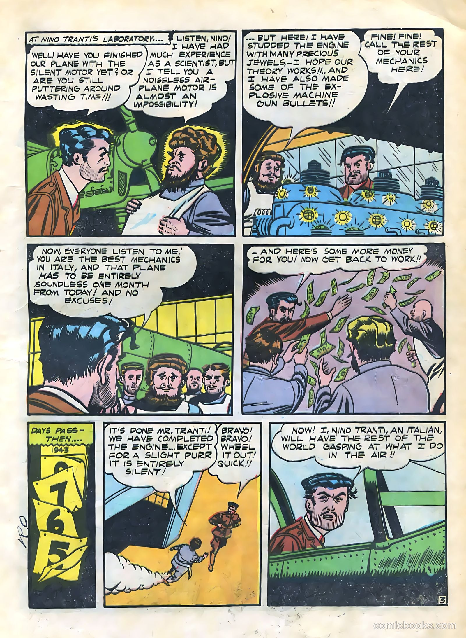 Air Fighters Comics #10 (1943) — page 5 of 68
