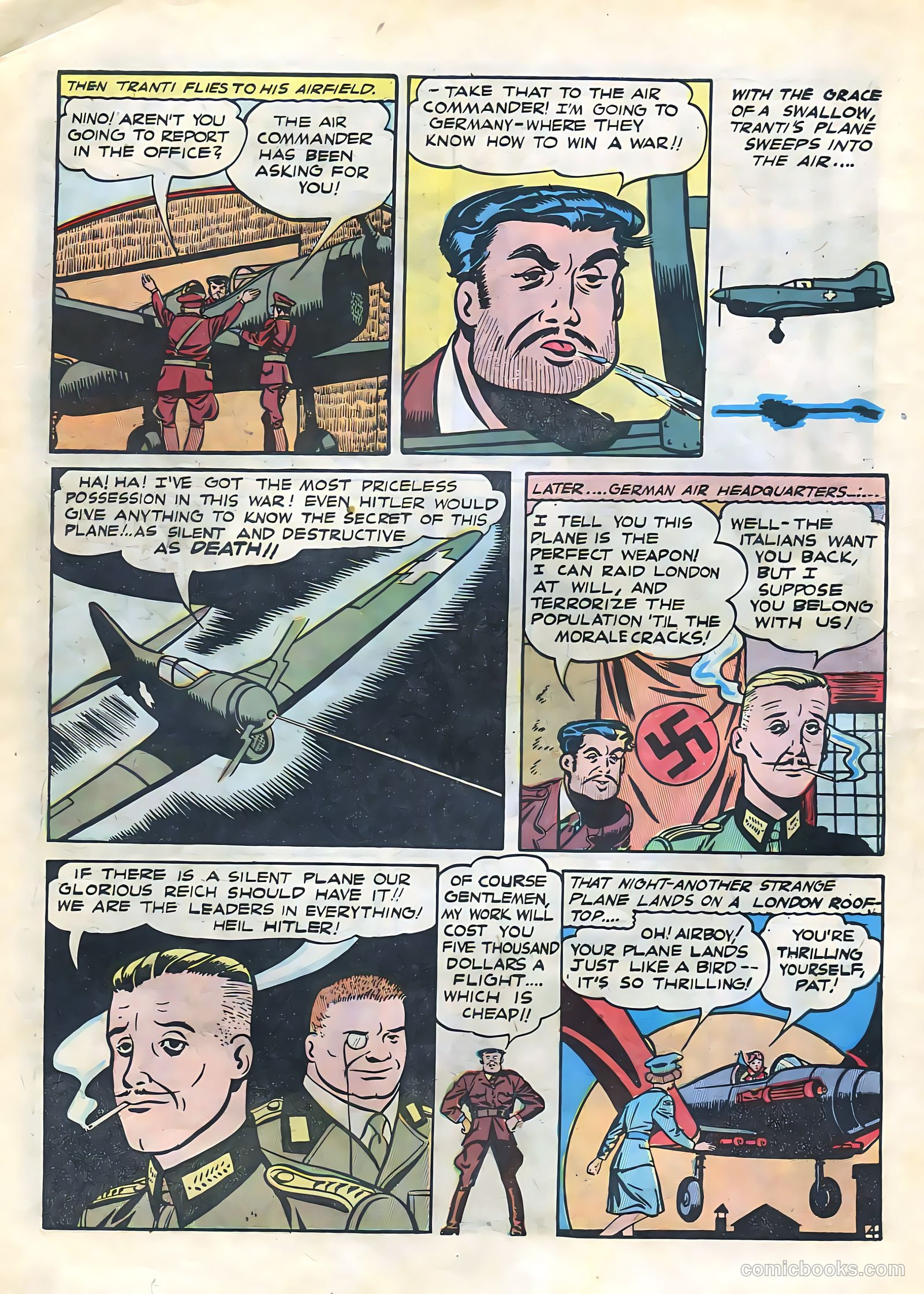 Air Fighters Comics #10 (1943) — page 6 of 68