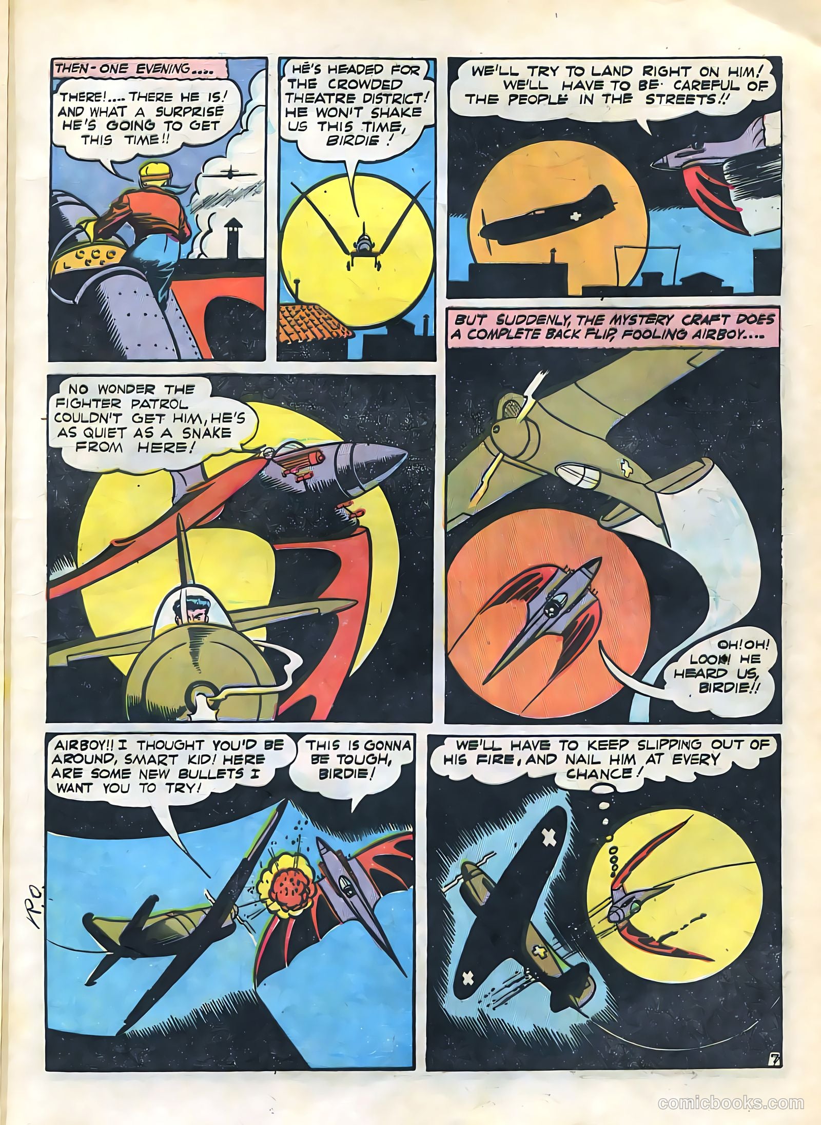 Air Fighters Comics #10 (1943) — page 9 of 68